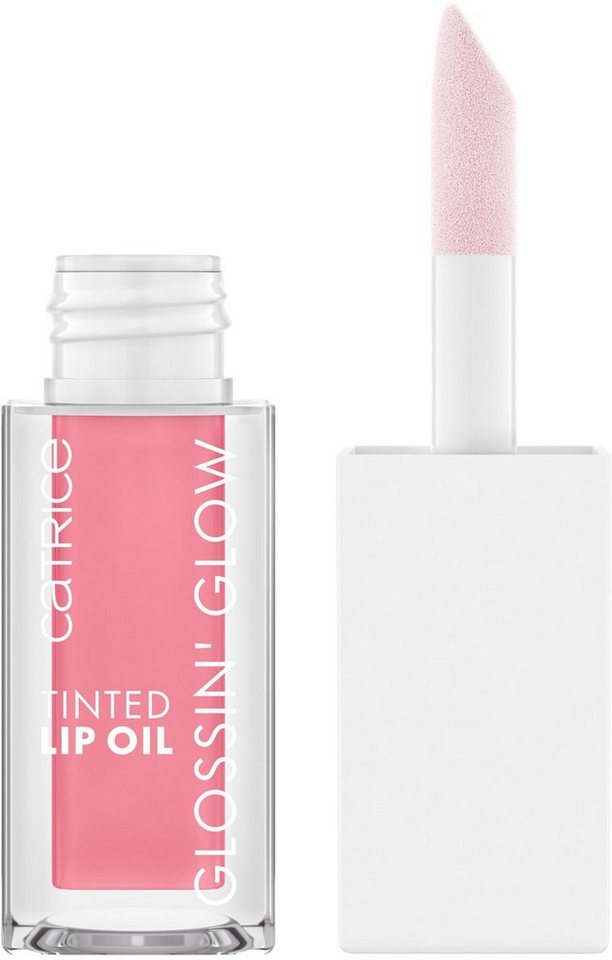 Catrice Lipgloss Glossin\' Glow Tinted Lip Oil, 3-tlg., Mit Kirsch- &  Granatapfelöl