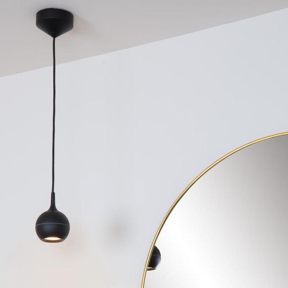 Lucide Pendelleuchte Pendelleuchte Favori in Schwarz GU10 IP44