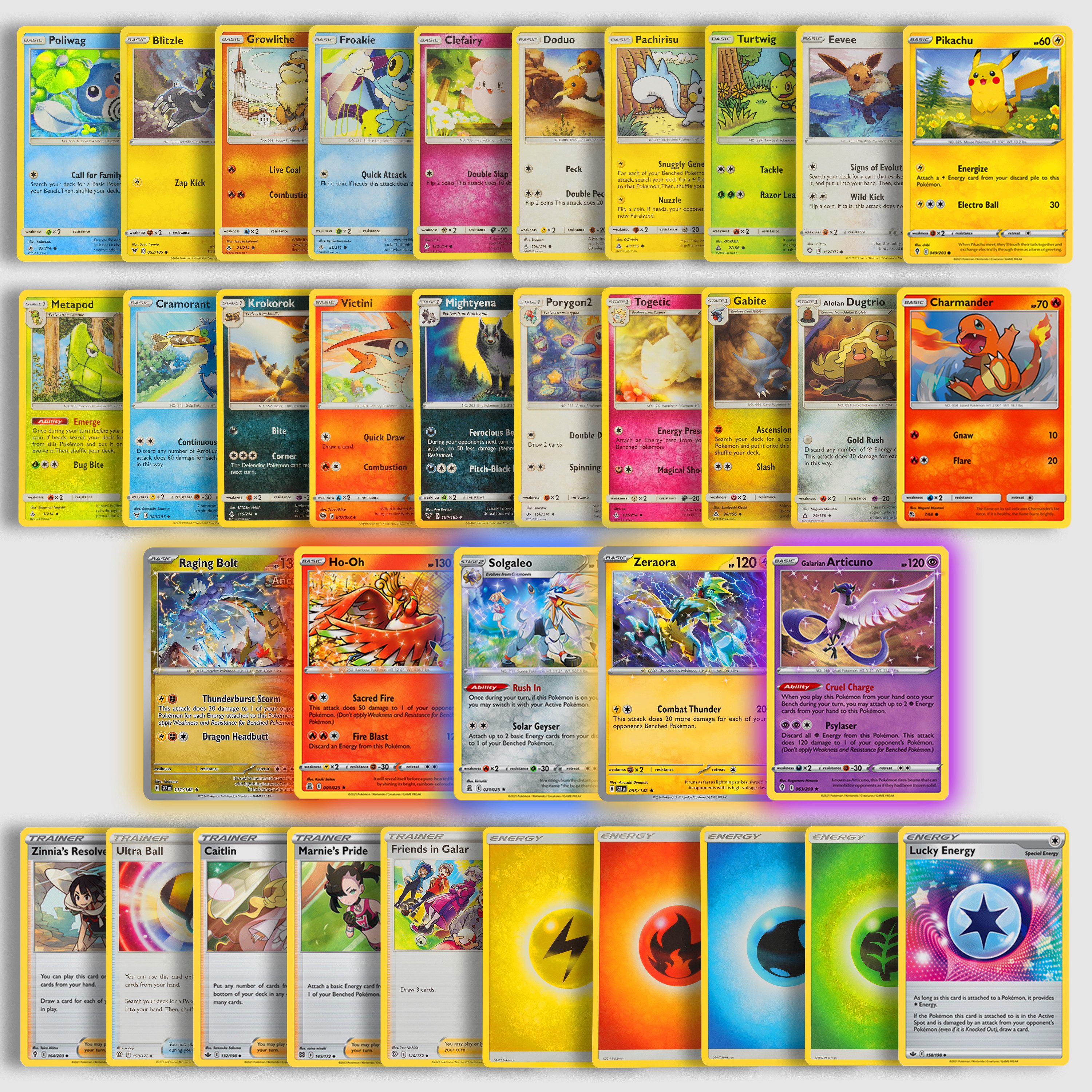 Odisey Sammelkarte 50 Englische Original Pokemon Karten und 3 oder 5 Holo garantiert