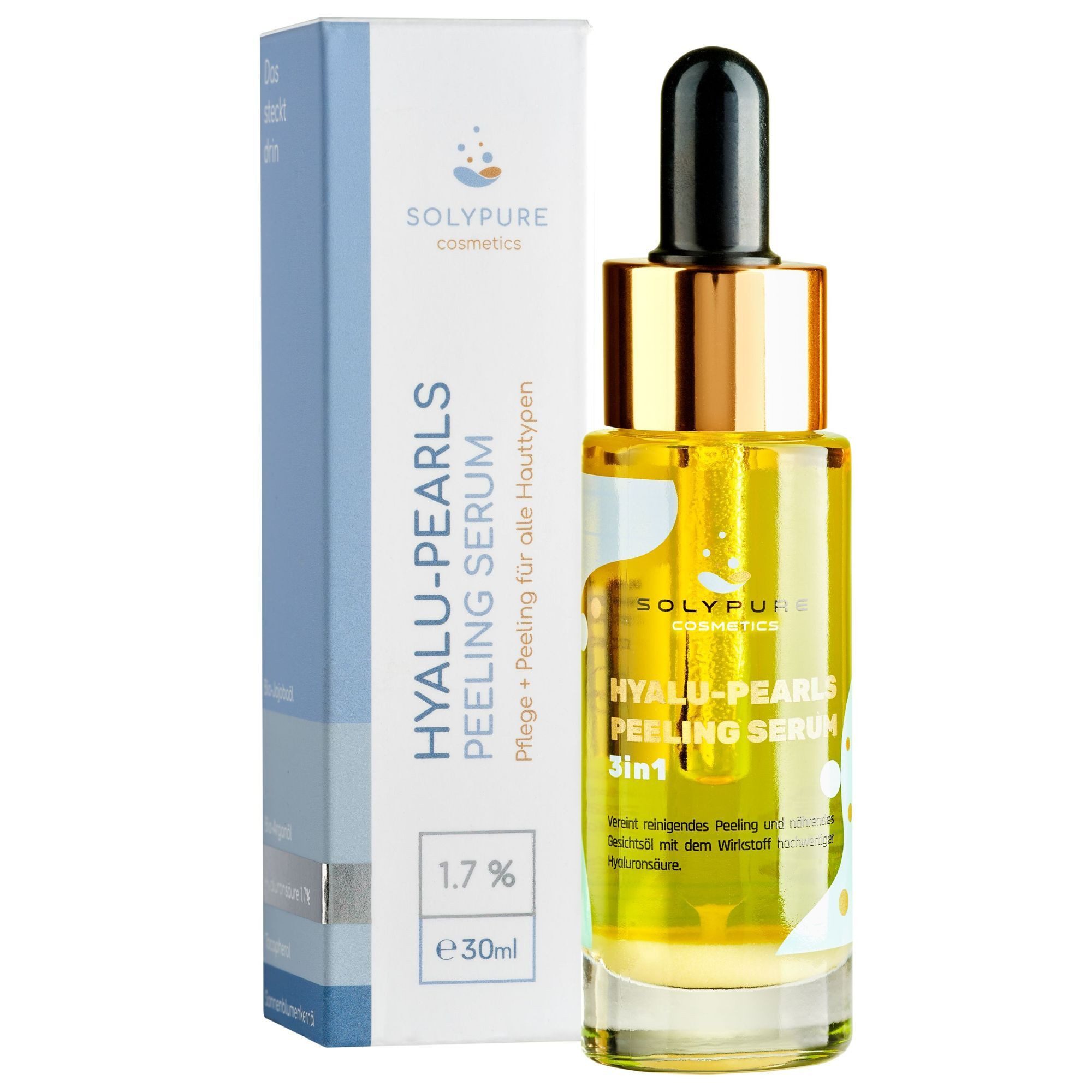 SOLYPURE Gesichtslotion Peeling Serum 1,7%, 1-tlg.