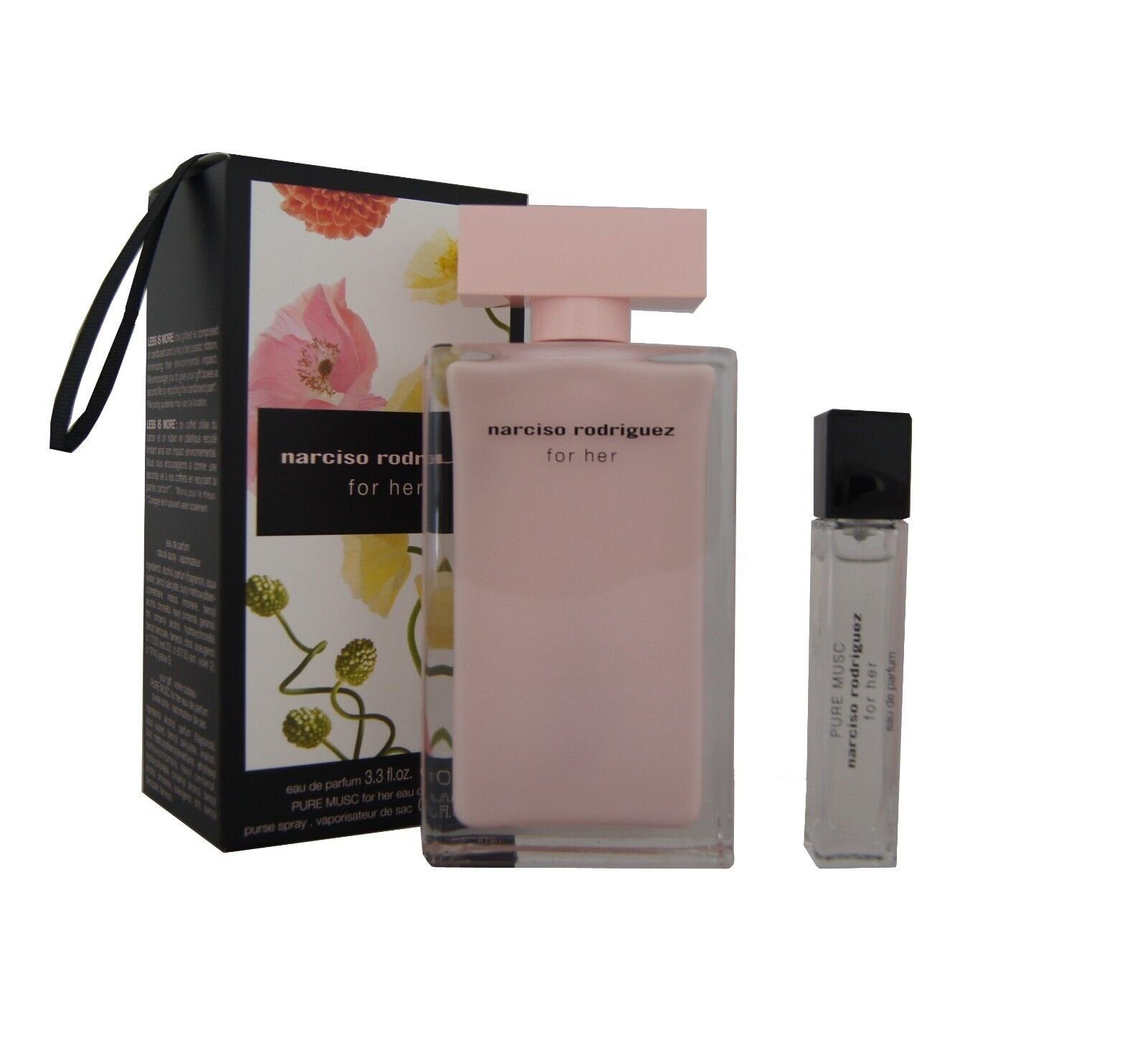 Narcisco Rodriguez Musc 10ml, For narciso EDP Her rodriguez 1-tlg. Pure Duft-Set + EDP Her For 100ml