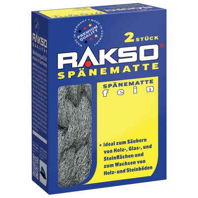 RAKSO Schleifpapier Spänematten fein 2er-Pack