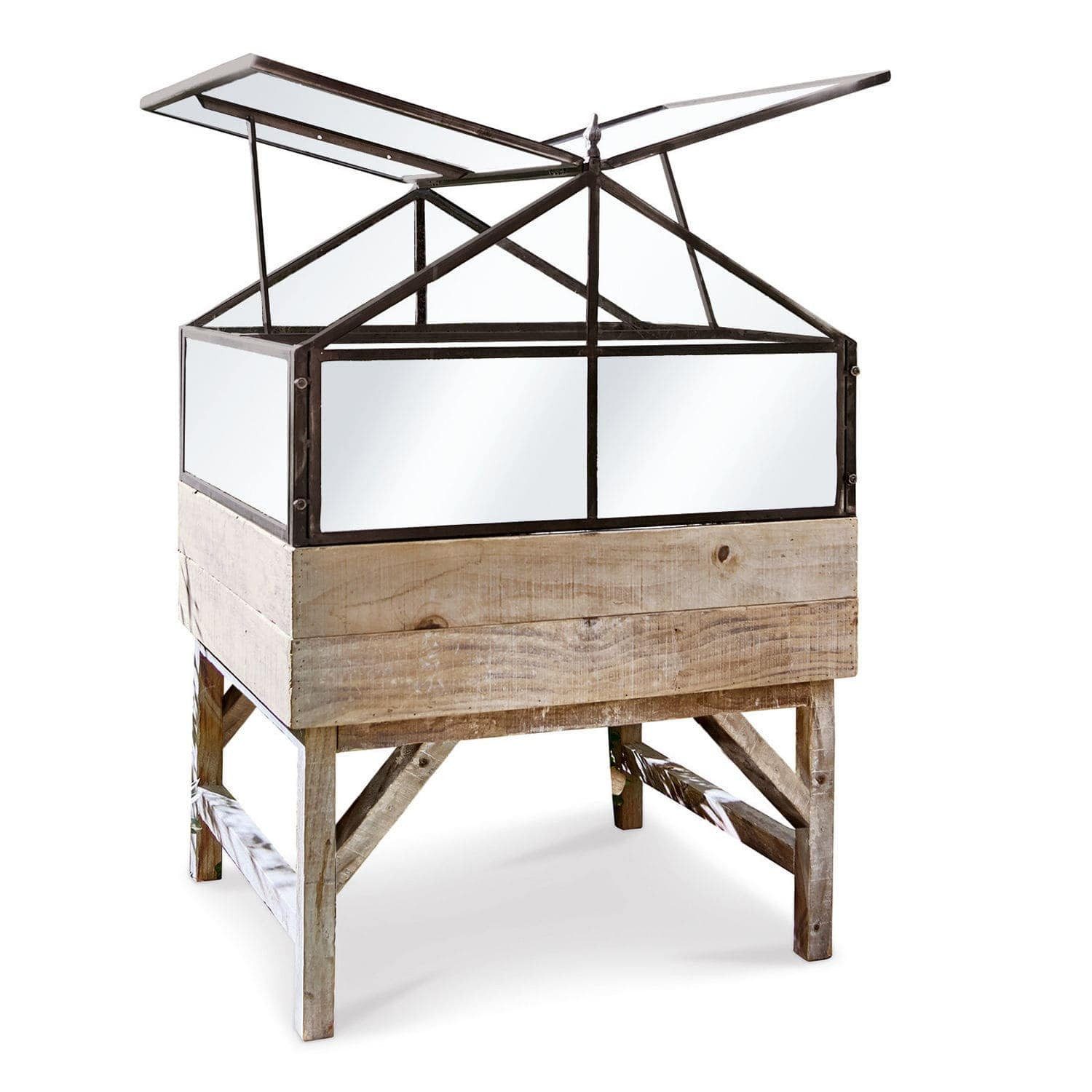 Mirabeau Pflanztisch Hochbeet Milltown braun/schwarz