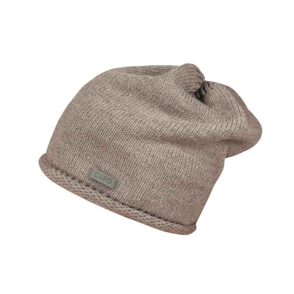 CAPO Strickmütze Beanie, Kaschmir-Touch Strick, Rollrand (1-St) günstig online kaufen