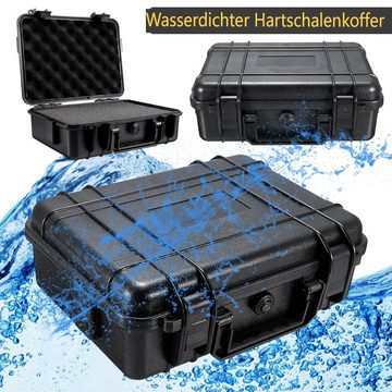 Insma Aufbewahrungsbox (Hartschalenkoffer Werkzeugkasten für Kamera Fotografie 340*270*100mm), wasserdicht, stoßfest mit Schwamm