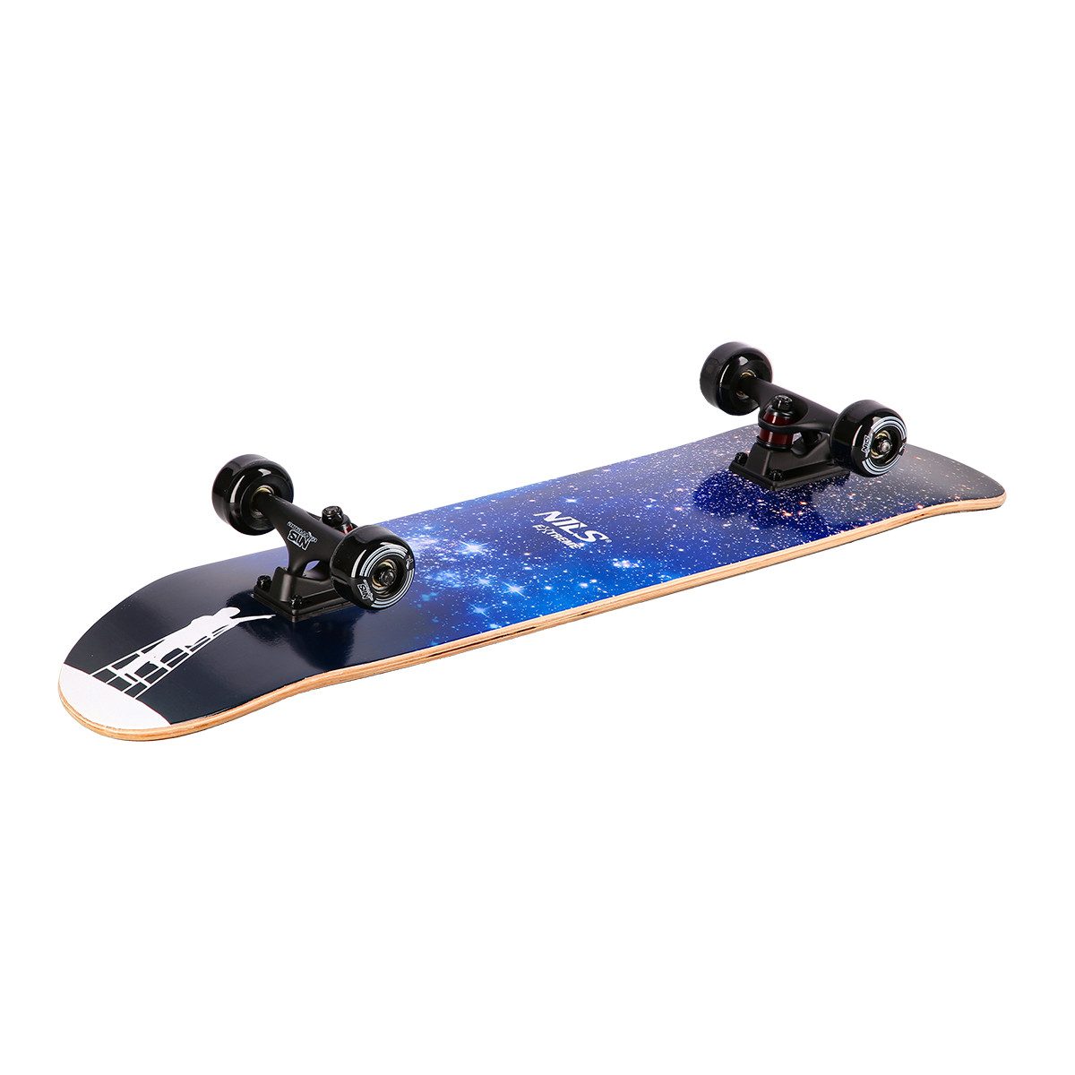 NILS EXTREME Skateboard SPACE STAR Board Cityboard Streetboard