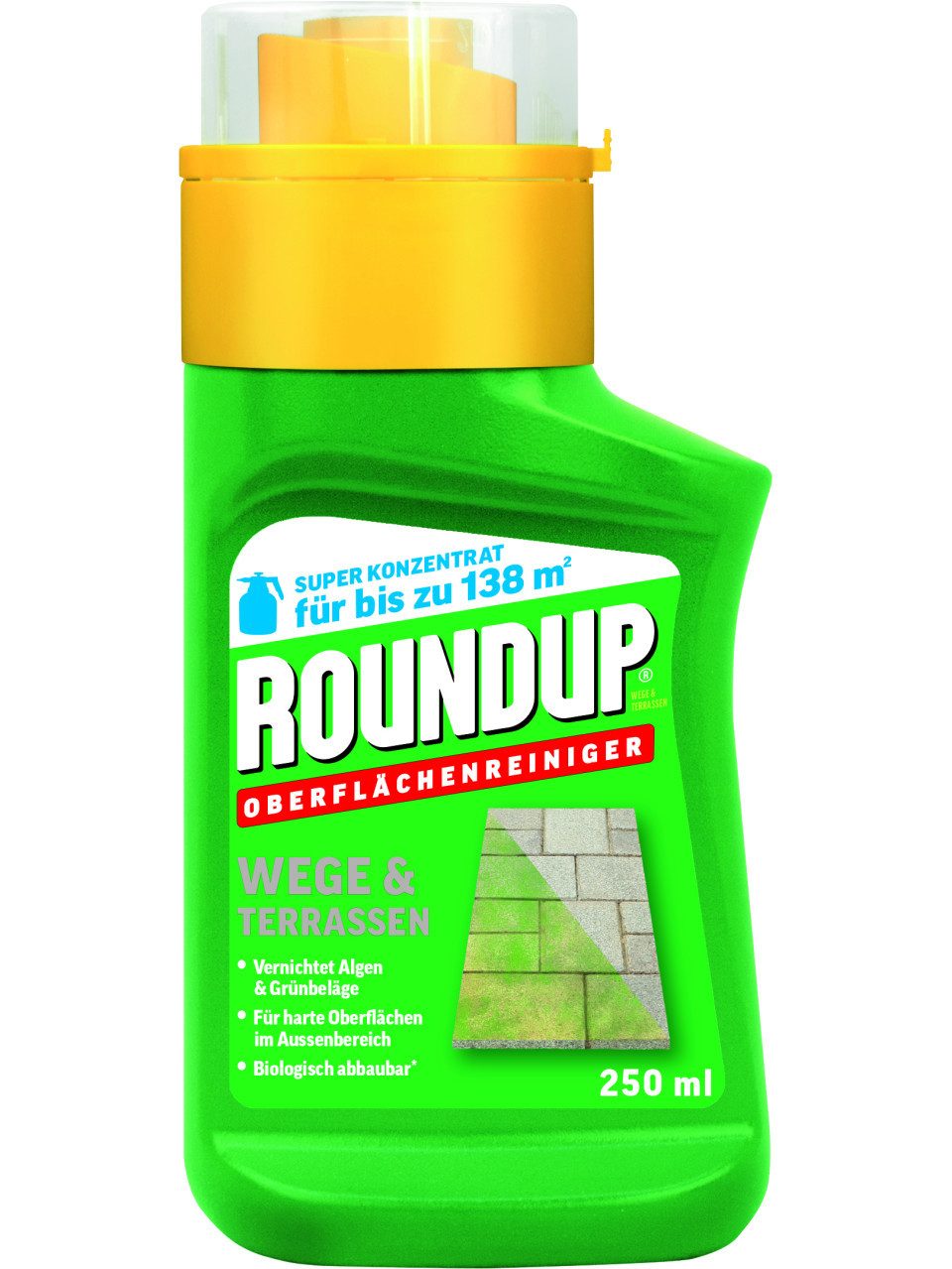 ROUNDUP Unkrautbekämpfungsmittel Roundup Wege & Terrassen Konzentrat 250 ml