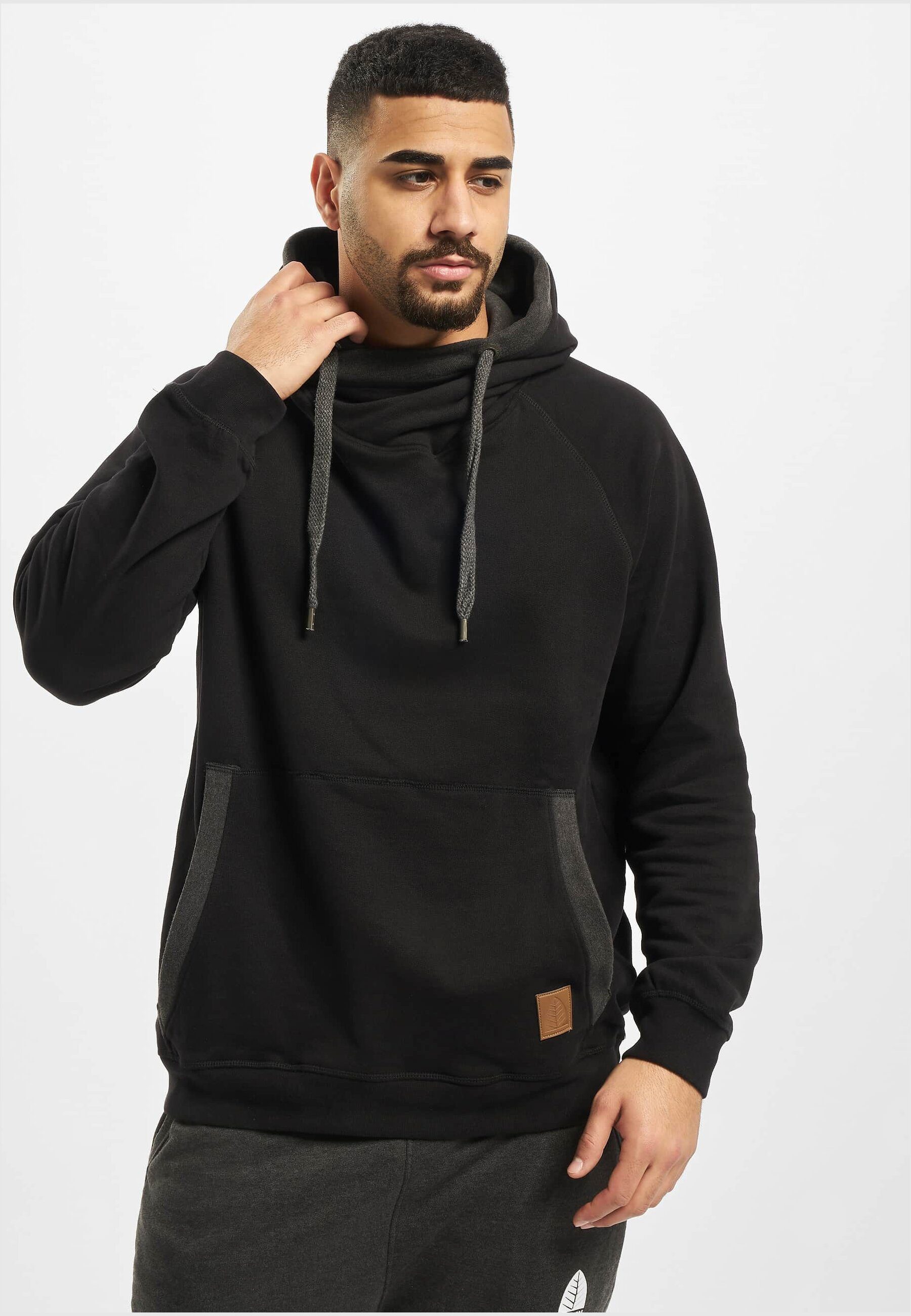 Just Rhyse Sweater Herren Just Rhyse Rock Spring Hoodie Black (1-tlg)