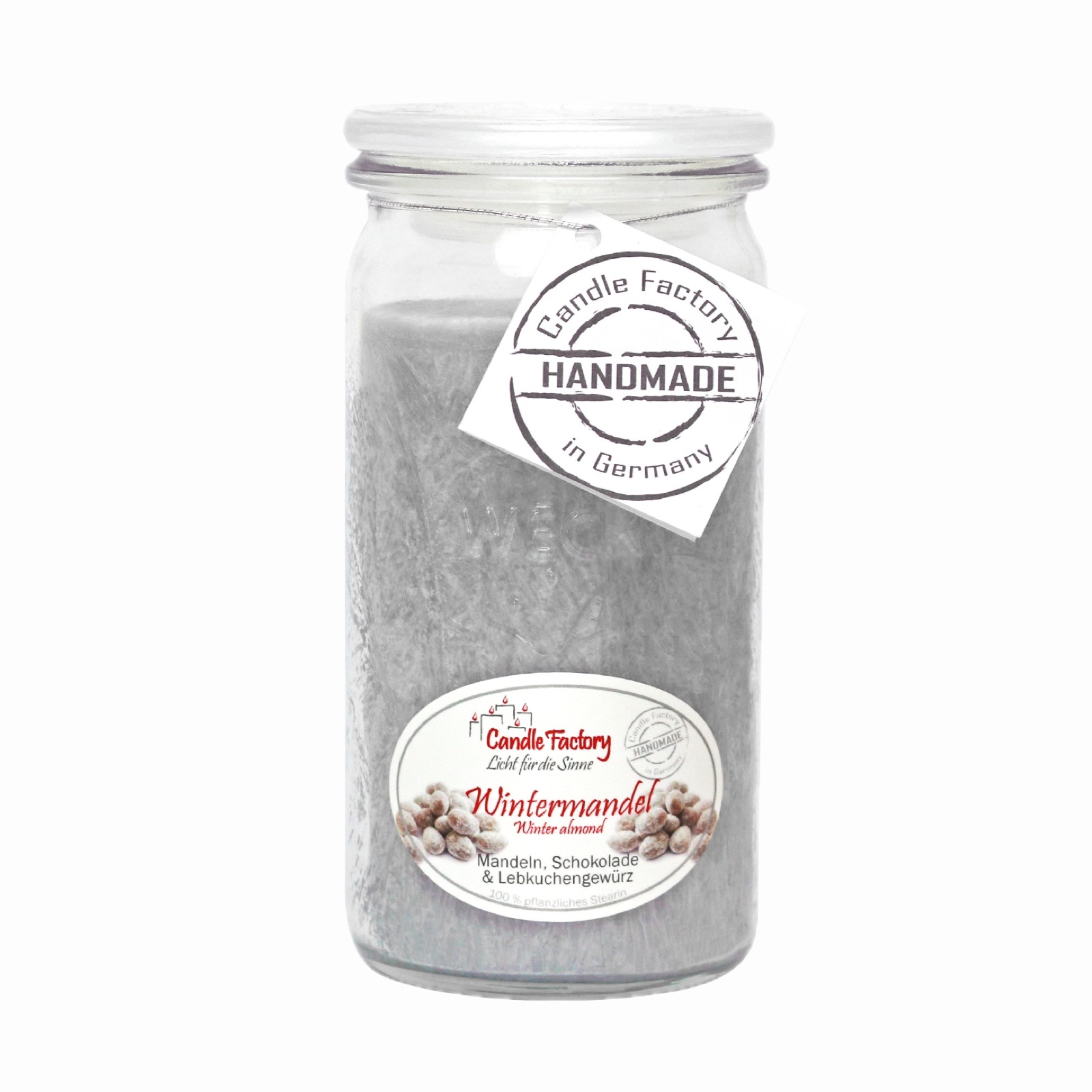Candle Factory Duftkerze Candle Factory Mini Jumbo Wintermandel Duftkerze Dekokerze 307189
