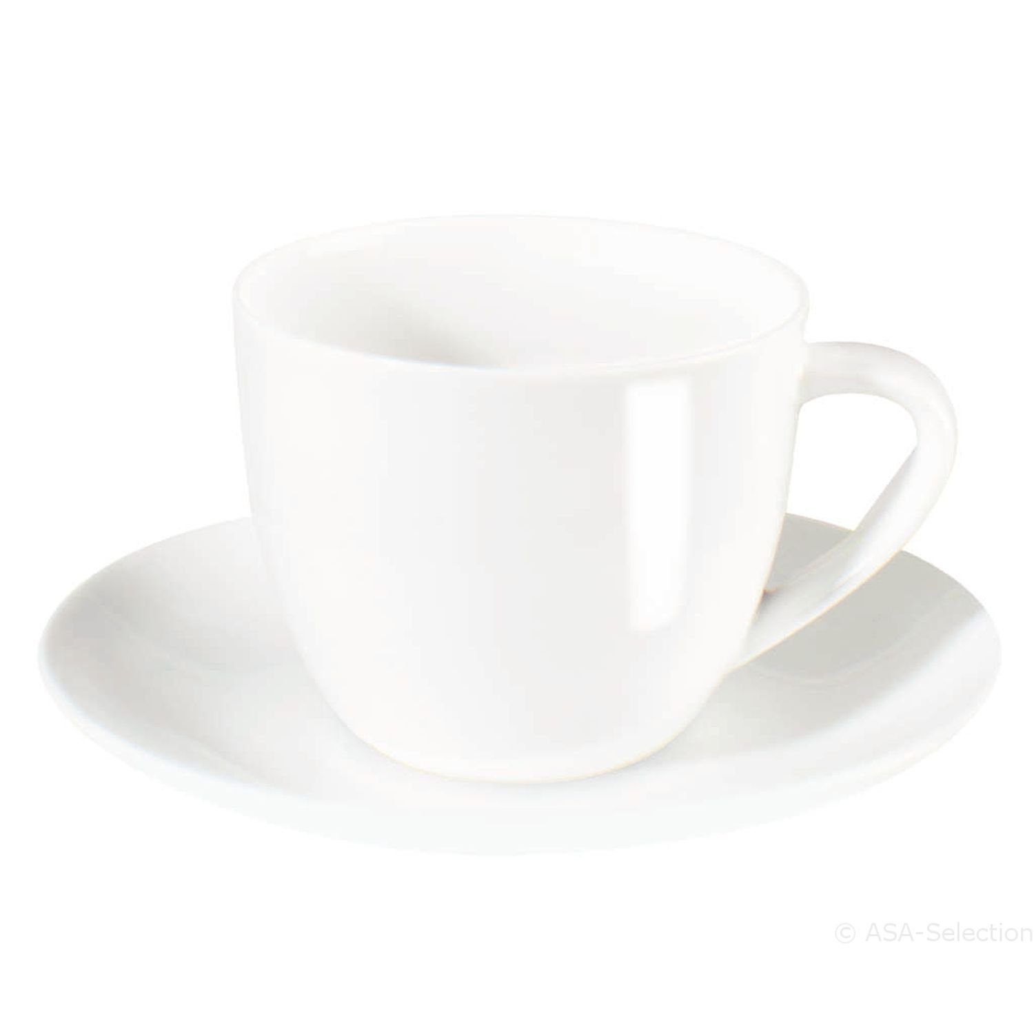 Untertasse table SELECTION 250 mit Knochenporzellan, Cappuccinotasse ASA ml, à