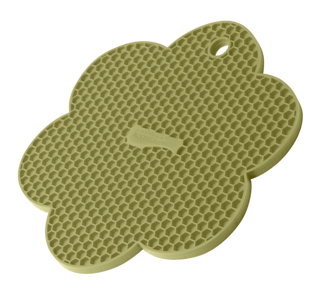 Kochblume Topflappen Waben-Untersetzer Blume Olive günstig online kaufen