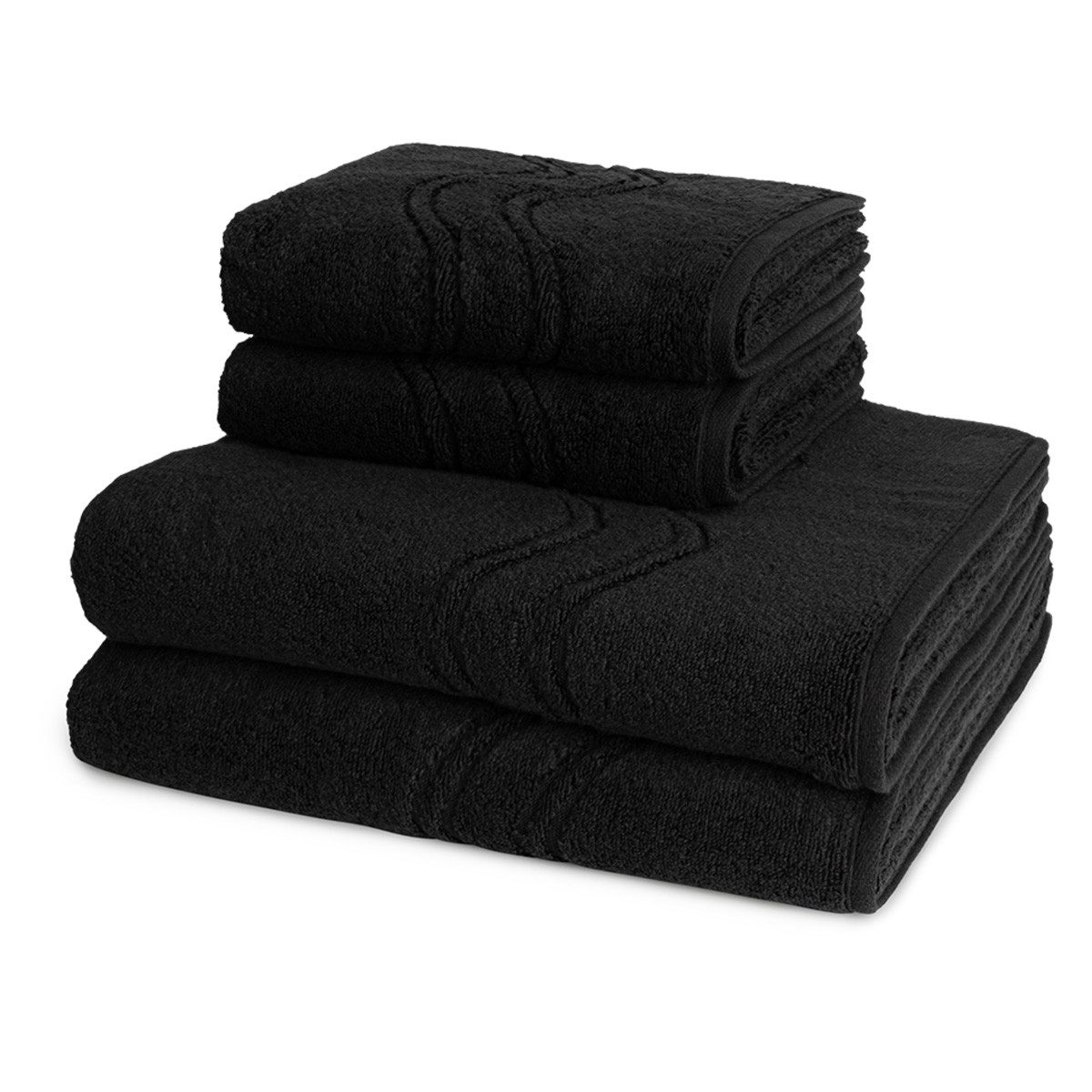 ROSS Handtuch Set Cashmere feeling, Walkfrottee (Spar-Set, 4-St), 2 X Handt günstig online kaufen