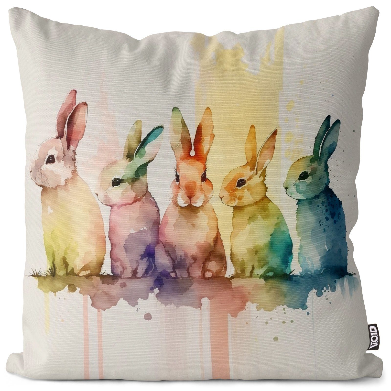 VOID Kissenbezug, (1 Stück), Bunte Osterhasen günstig online kaufen