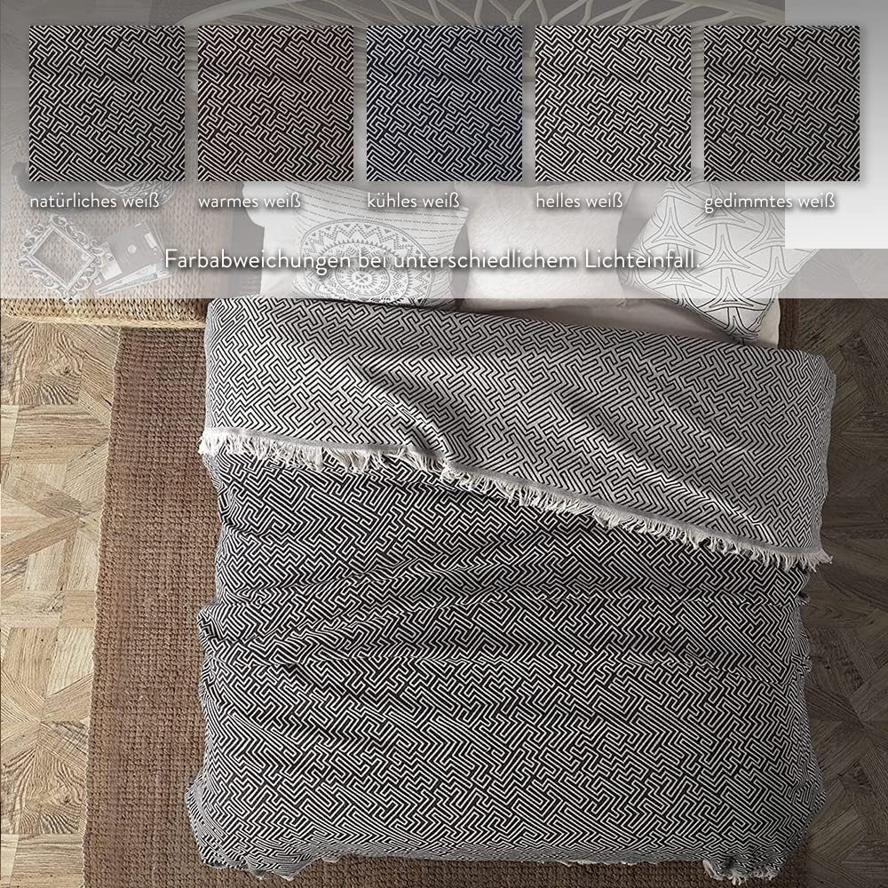 BOHORIA Tagesdecke BOHORIA® Premium Tagesdecke "Ubud" (150x200cm / 220 x 24 günstig online kaufen