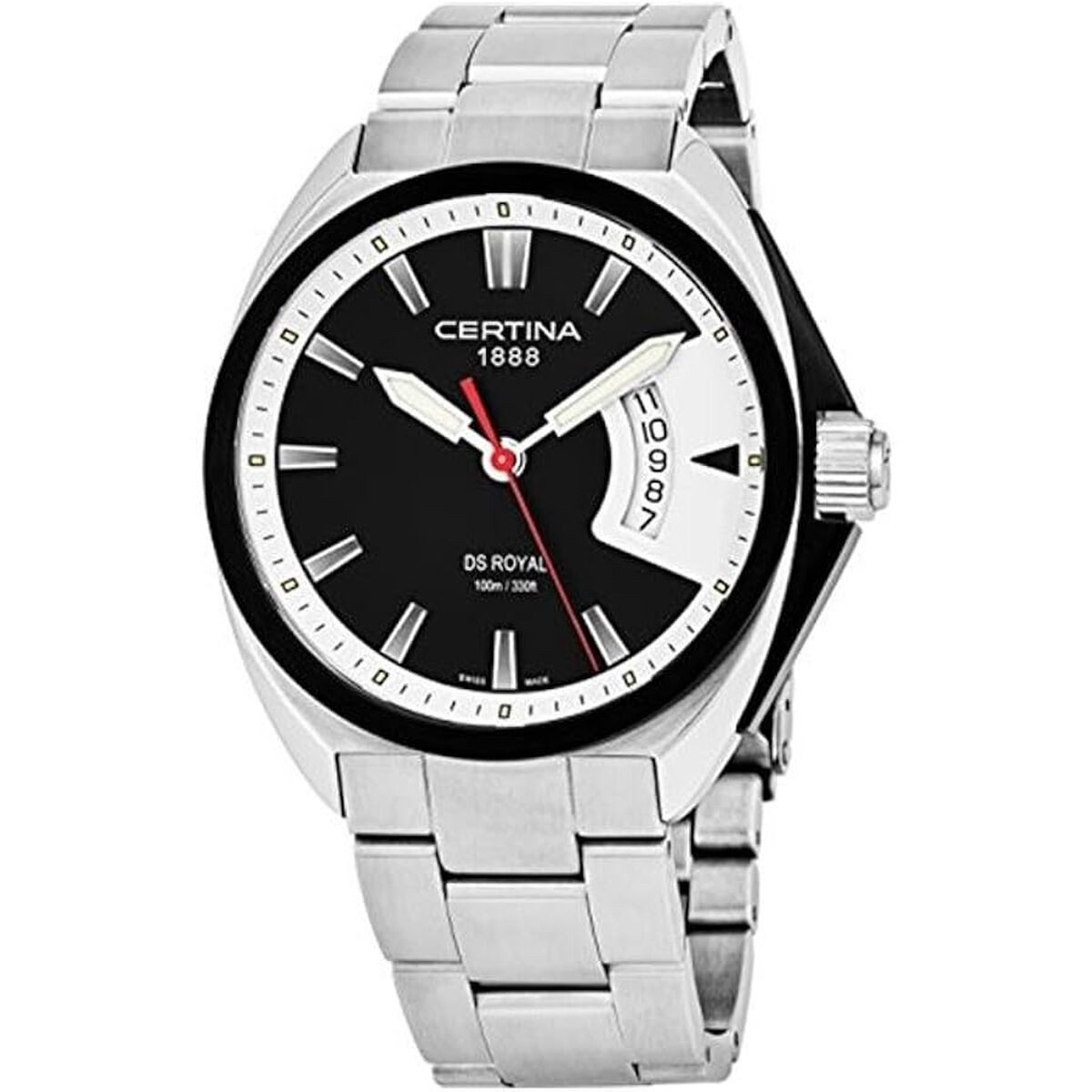 Certina Quarzuhr Certina Armbanduhr Herrenuhr Unisex Uhr DS ROYAL Edelstahl