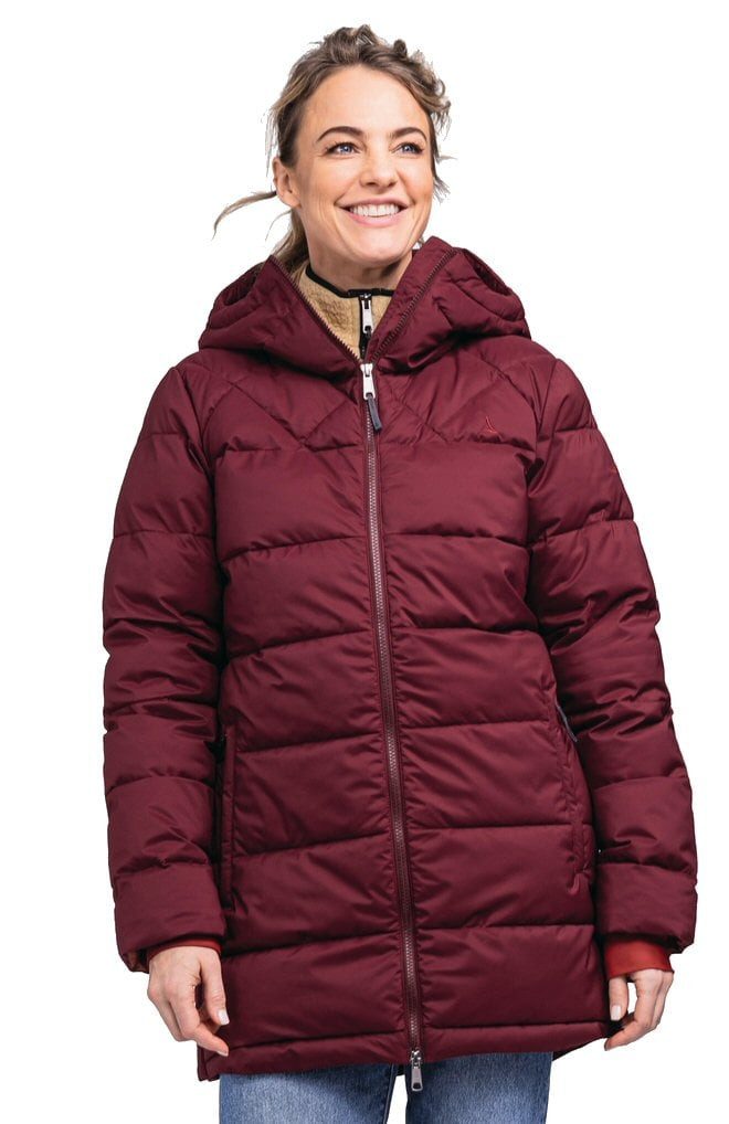 Schöffel Parka Boston (wasser- und winddicht) burgundrot Damen