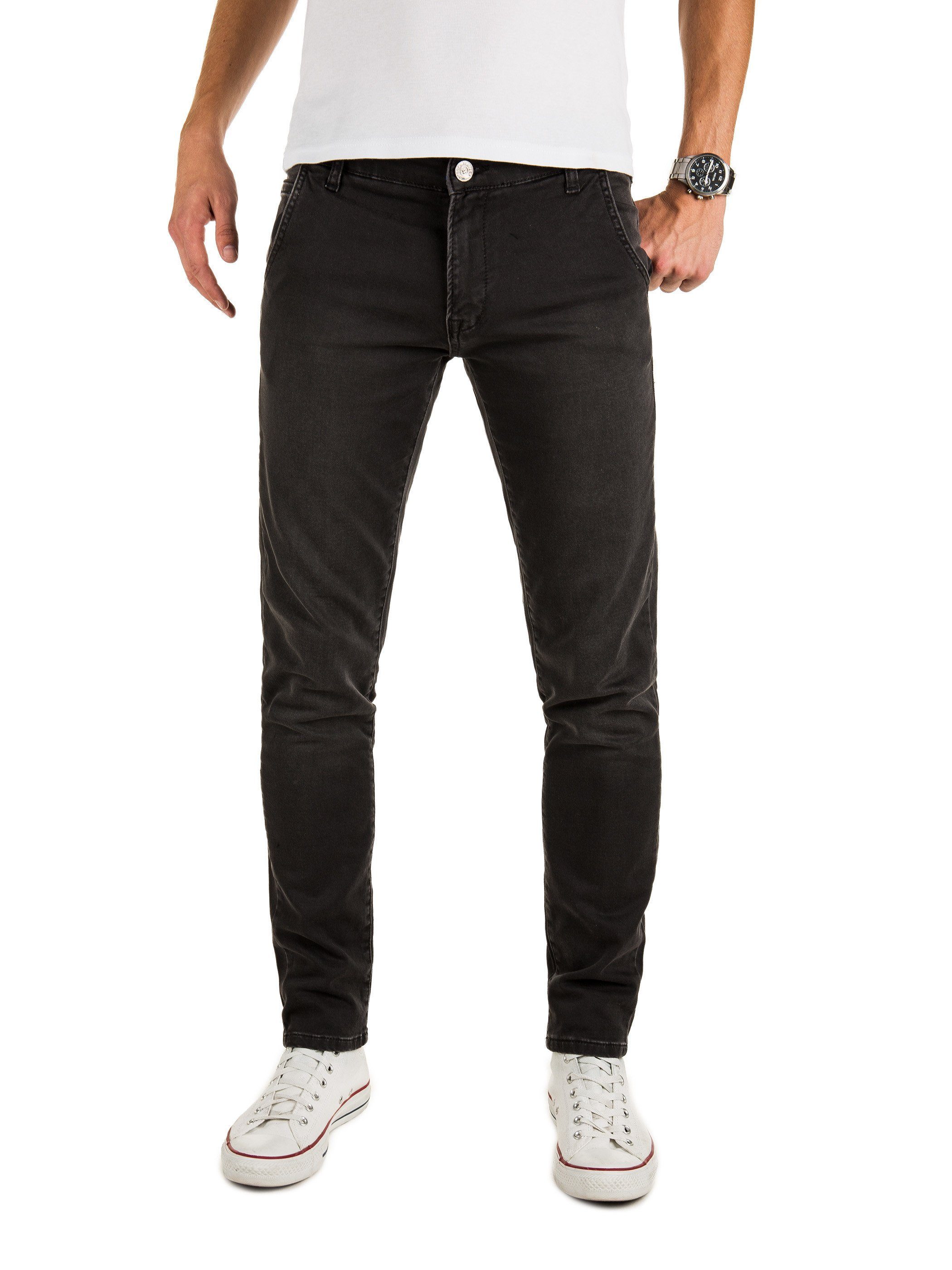 (1-tlg) WOTEGA 5-Pocket-Jeans - Sweat Jeans WOTEGA pavement Dexter (3900)