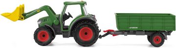Schleich® Spielwelt FARM WORLD, Traktor mit Anhänger (42608)