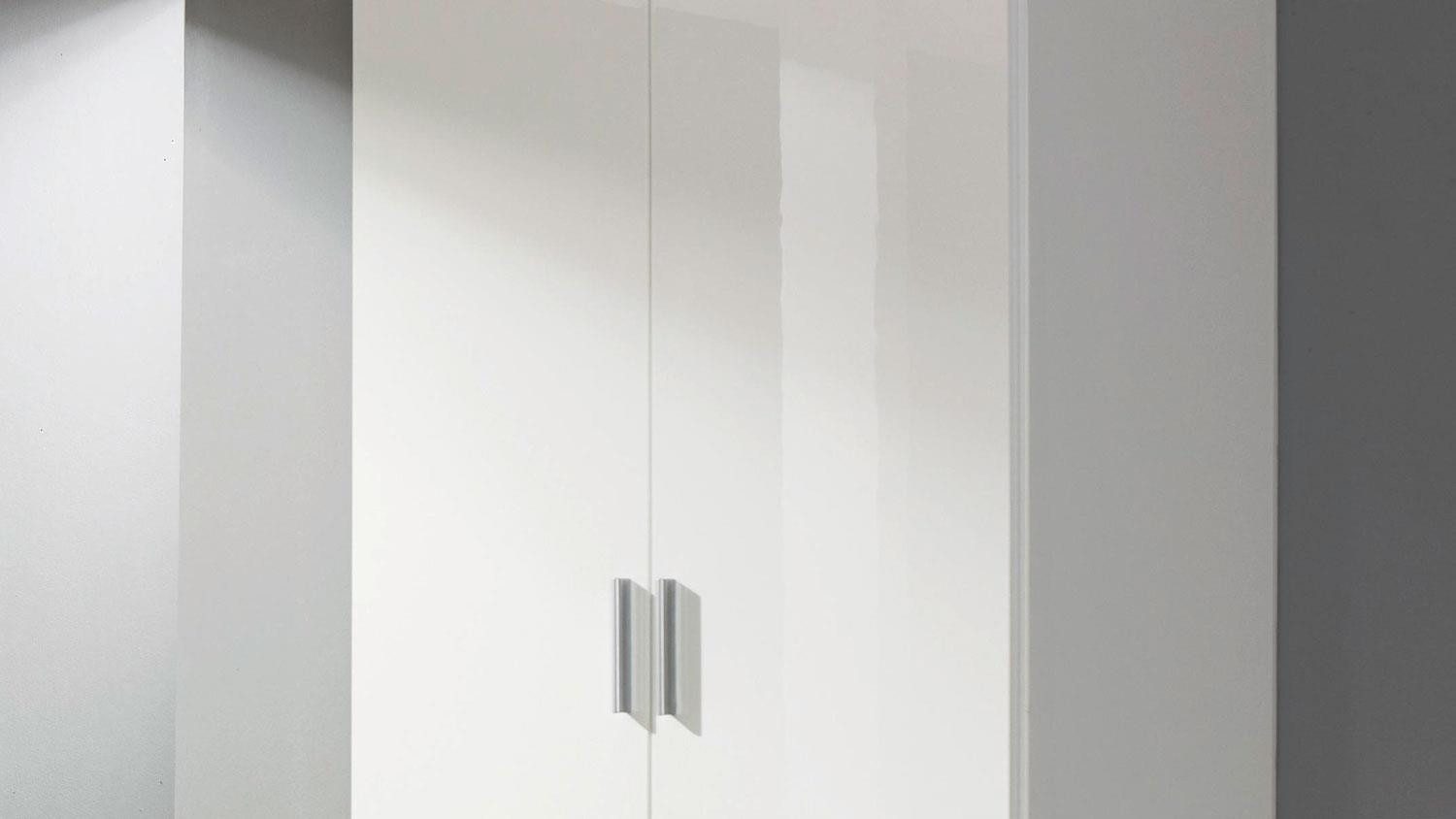rauch BLUE Kleiderschrank Kleiderschrank Celle ca. 91x197 cm weiß hochglanz