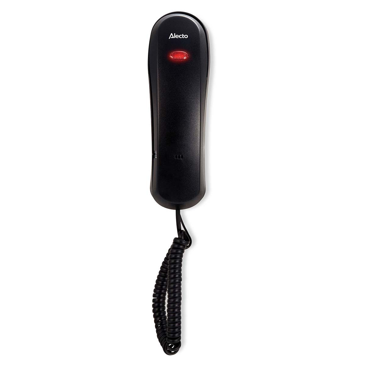 Alecto CW10 DECT-Telefon (Mobilteile: 1, Hörgerätekompatibel, Lichtsignal, 3 Kurzwahltasten, Wandmontage)