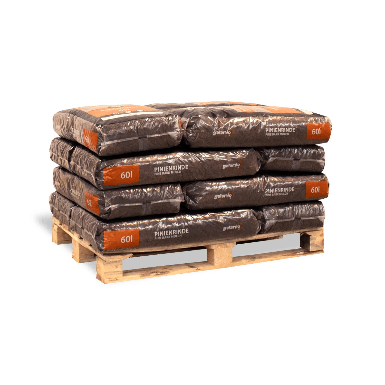 GALAMIO Pinienrinde Pinie Mittel, (Palette, 12-St)