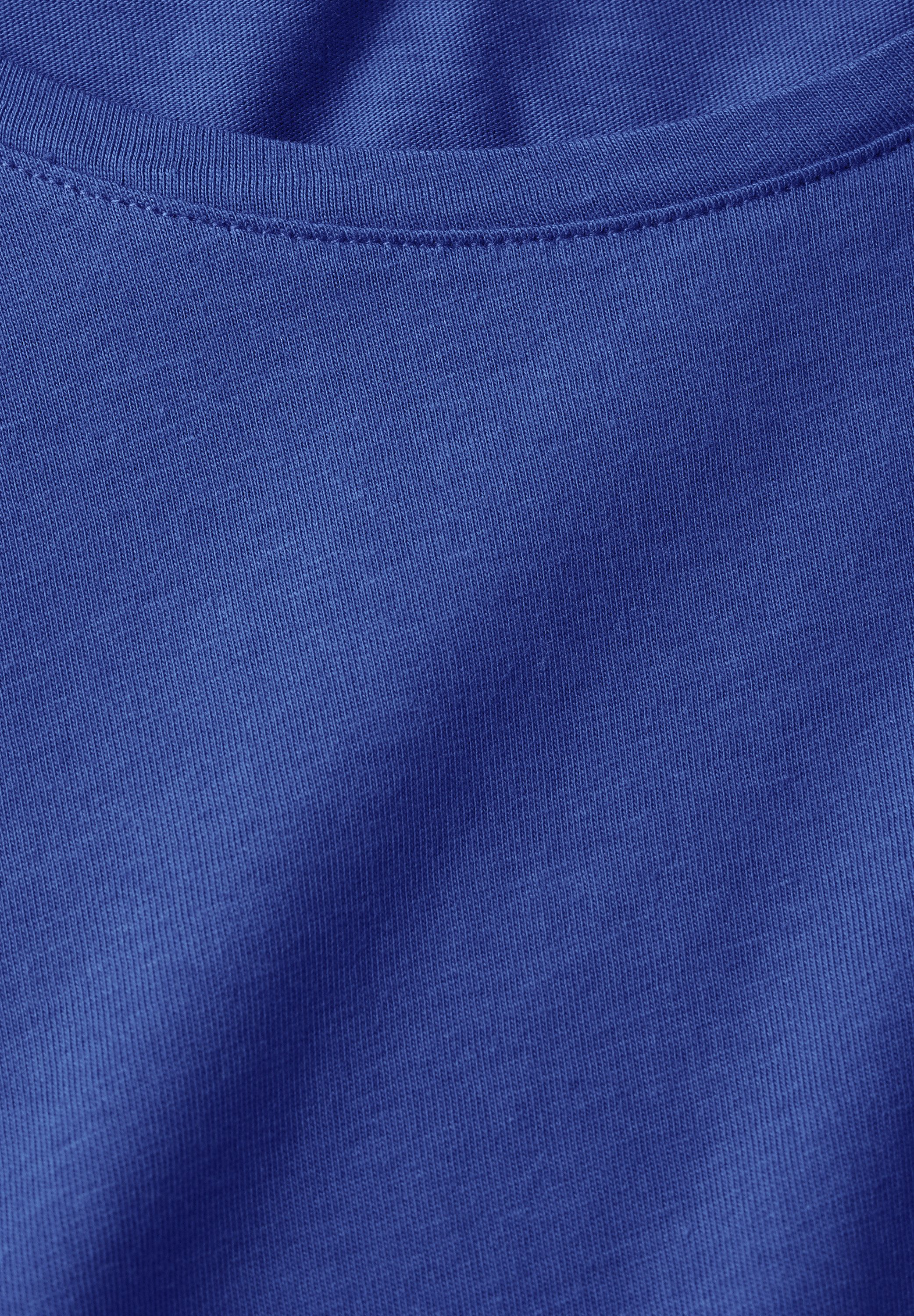 STREET ONE Langarmshirt aus reiner Baumwolle