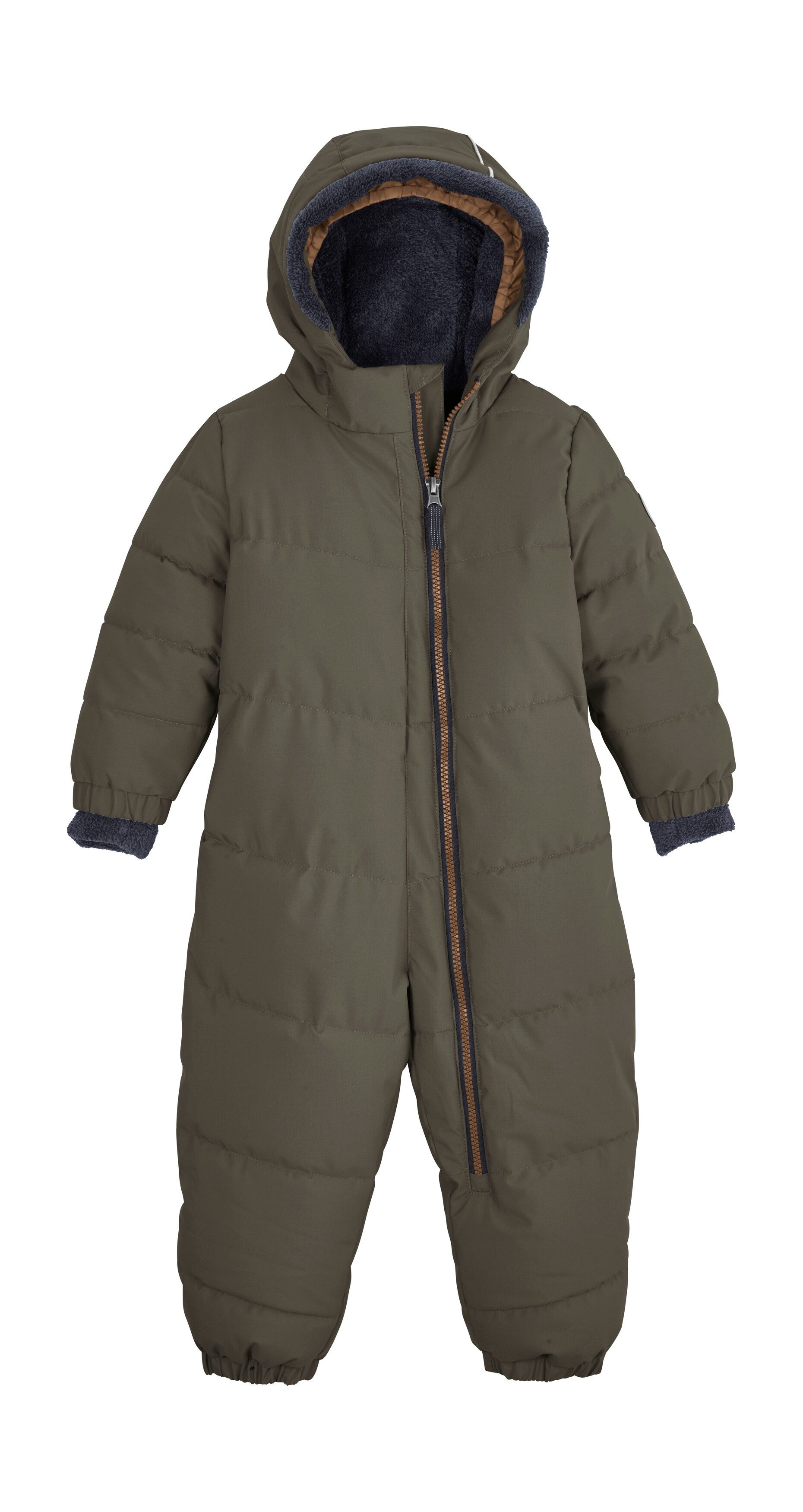 first instinct by killtec Overall FIOW 20 MNS QLTD ONPC Steppoverall mit Kapuze, 10.000 mm Wassersäule, Teddyfell innen