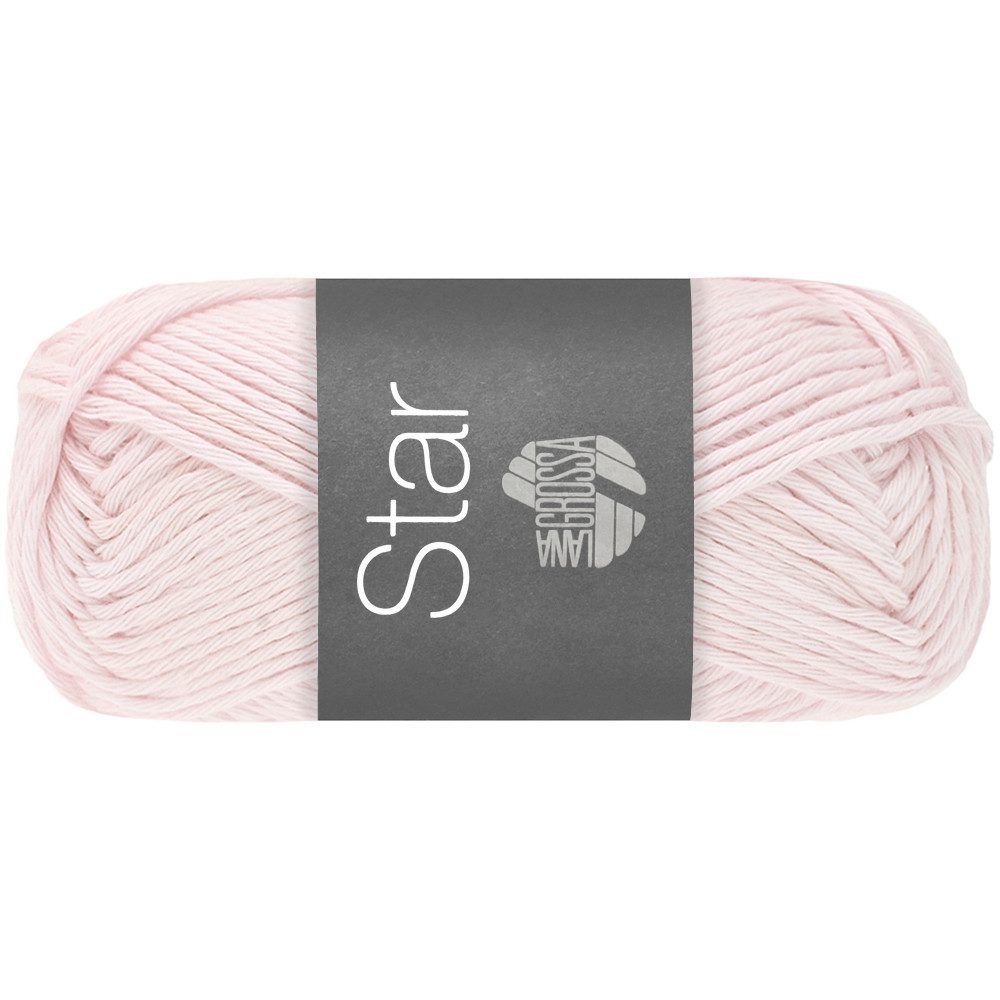 LANA GROSSA STAR Häkelwolle, 90 m (klassisches Topflappengarn aus 100 % Baumwolle), 50 g