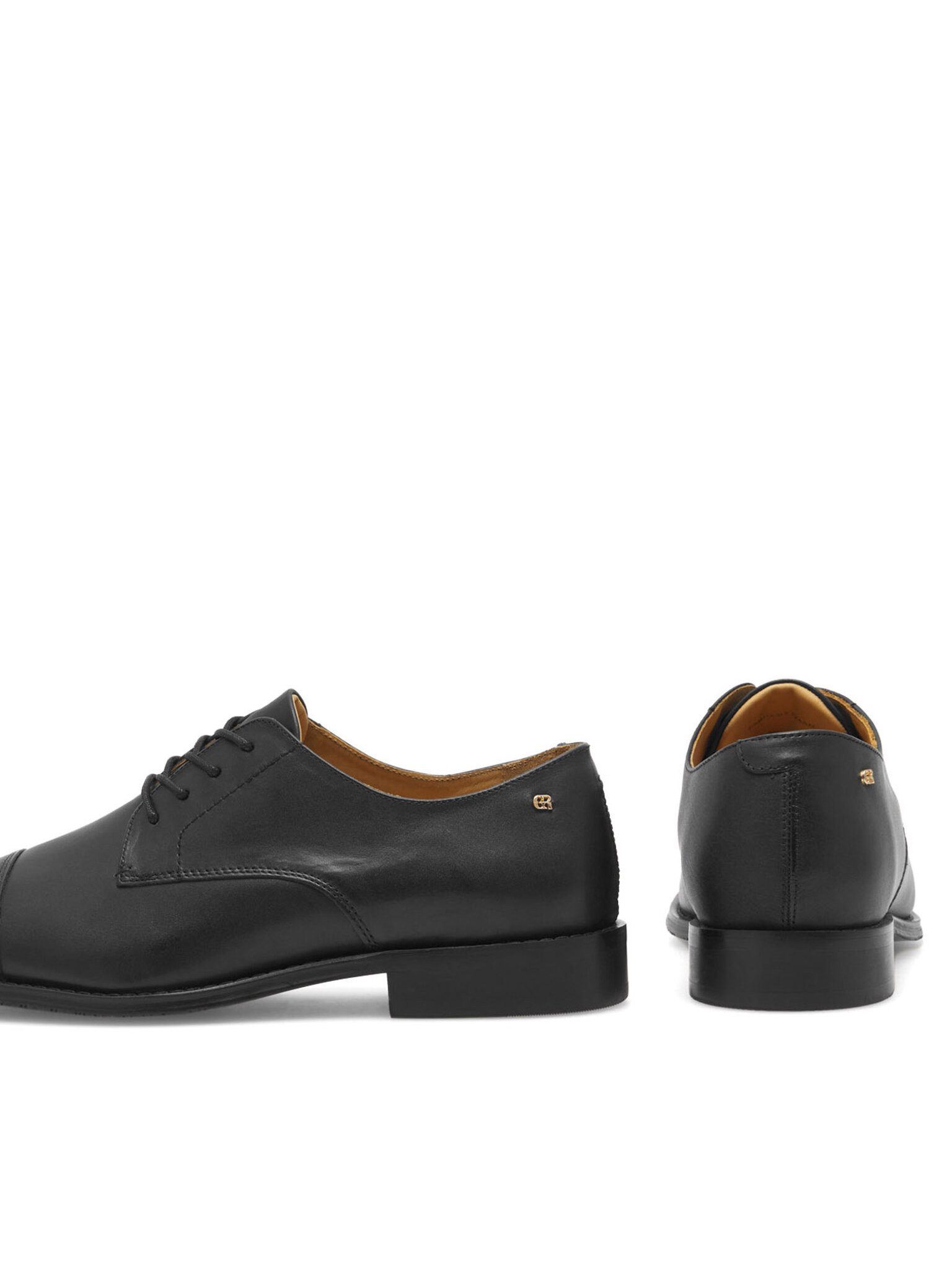 GINO ROSSI Gino Rossi FABIO‑03 124AM – Herren-Lederschnürschuhe Schwarz Schnürschuh Klassische Schnürung, elegantes Design