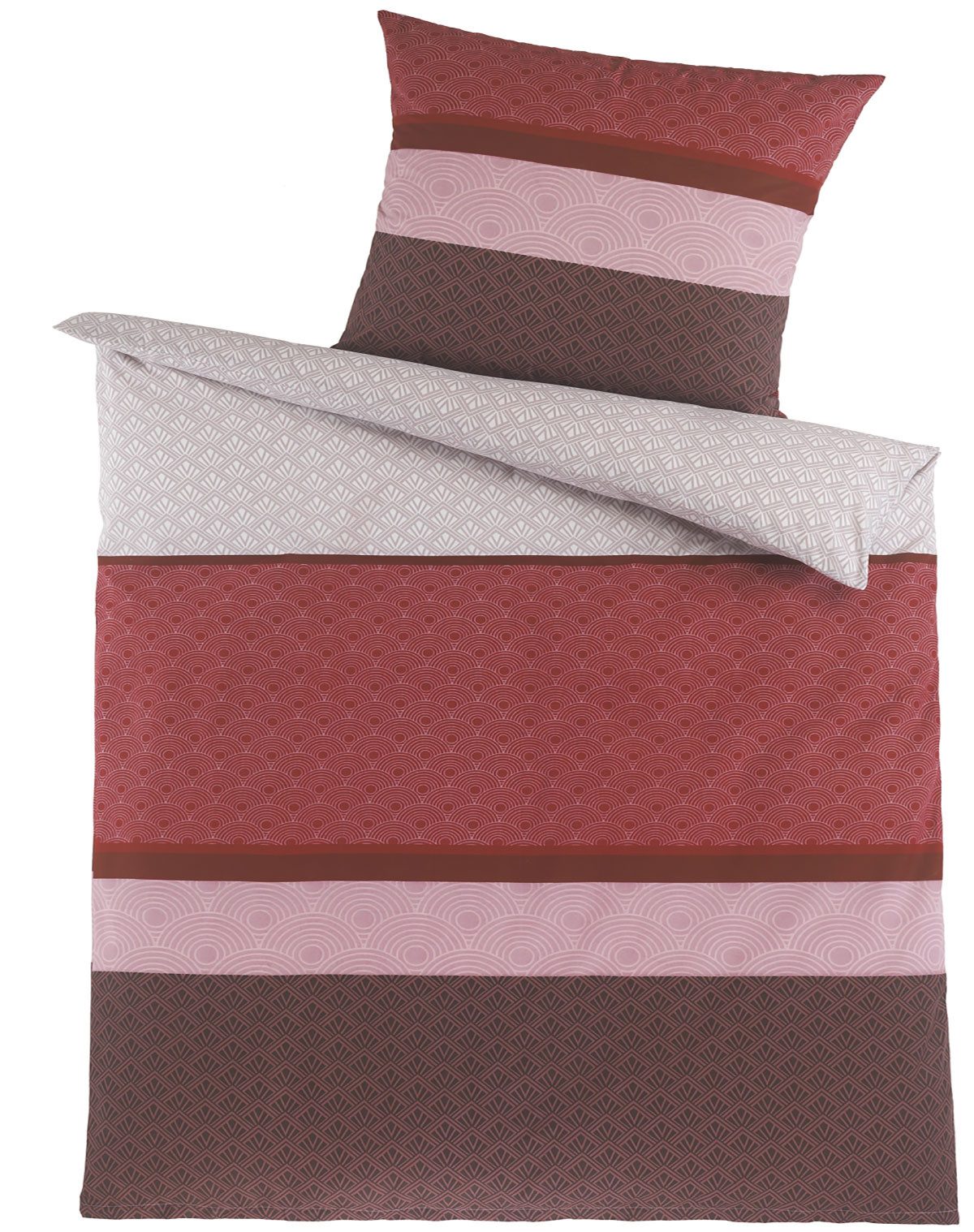 KH-Haushaltshandel Bettwäsche 2-tlg. Renforce Bettwäsche, 135x200 günstig online kaufen