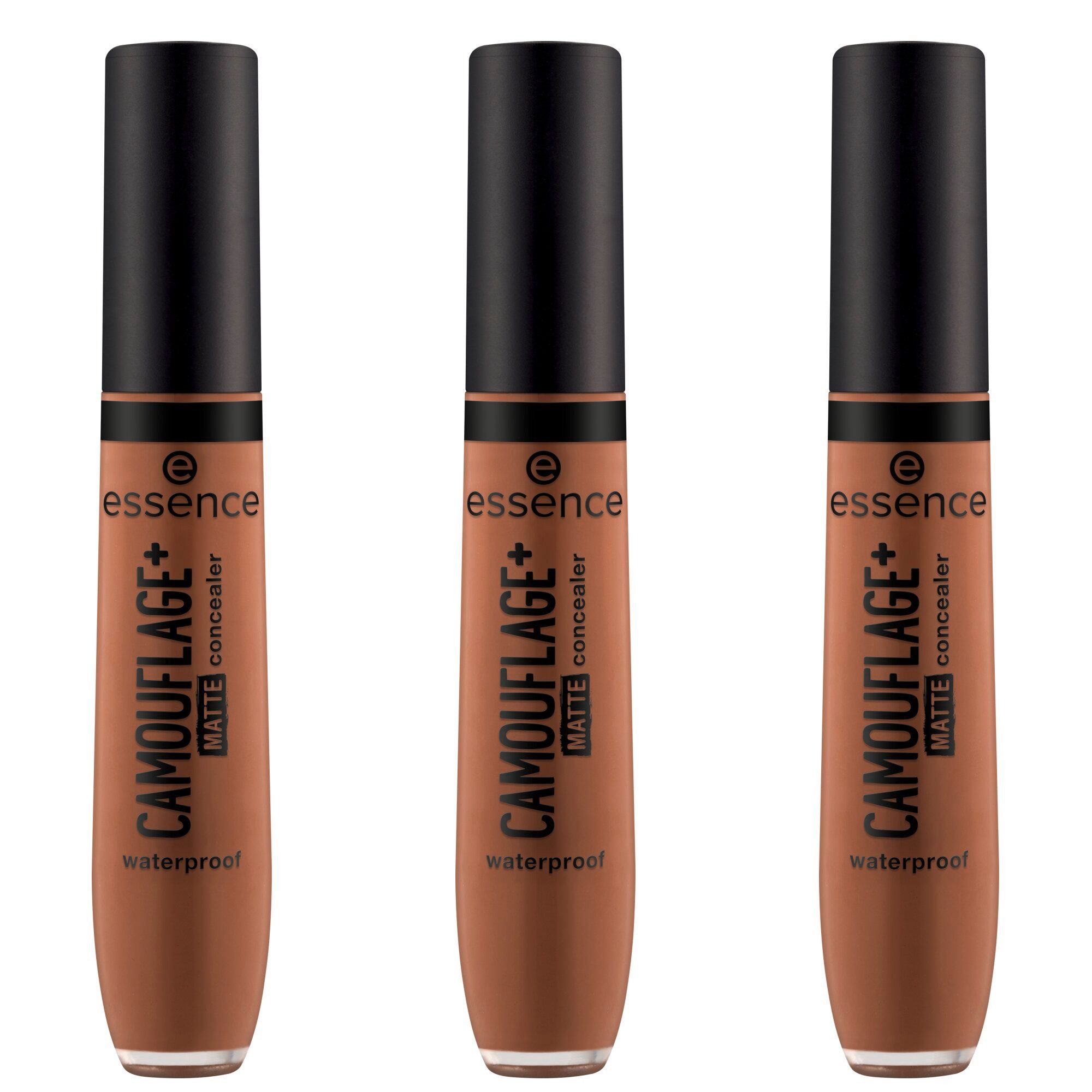 Essence Тональный крем CAMOUFLAGE+ MATTE concealer, 3-tlg., 3-tlg., hohe Deckkraft, mattierend, alle Hauttypen