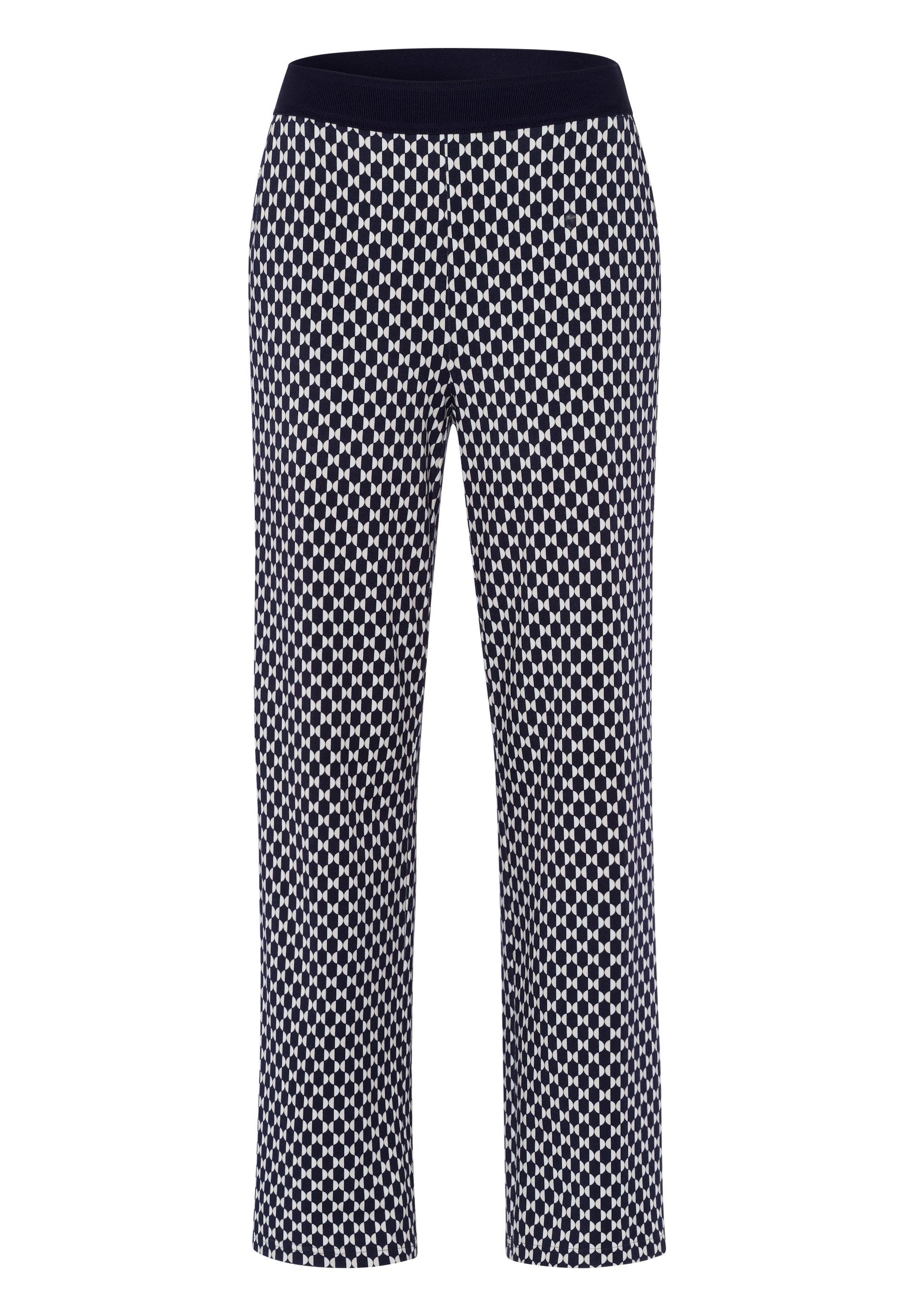 FRANK WALDER Schlupfhose mit graphischem Blickfangprint günstig online kaufen