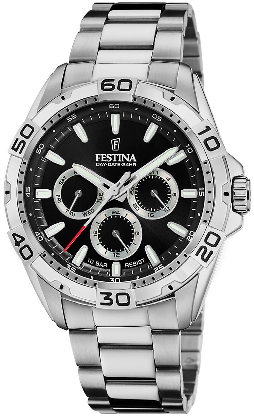 Festina Multifunktionsuhr, Armbanduhr, Quarzuhr, Herrenuhr