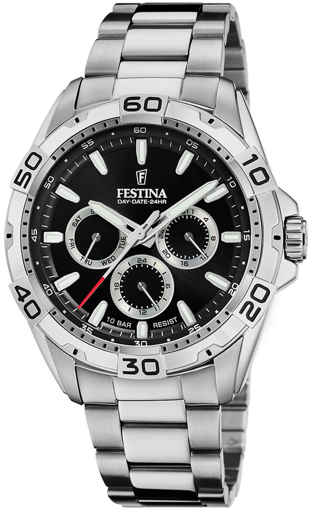Festina Multifunktionsuhr F20623/4, Armbanduhr, Quarzuhr, Herrenuhr, Edelst günstig online kaufen