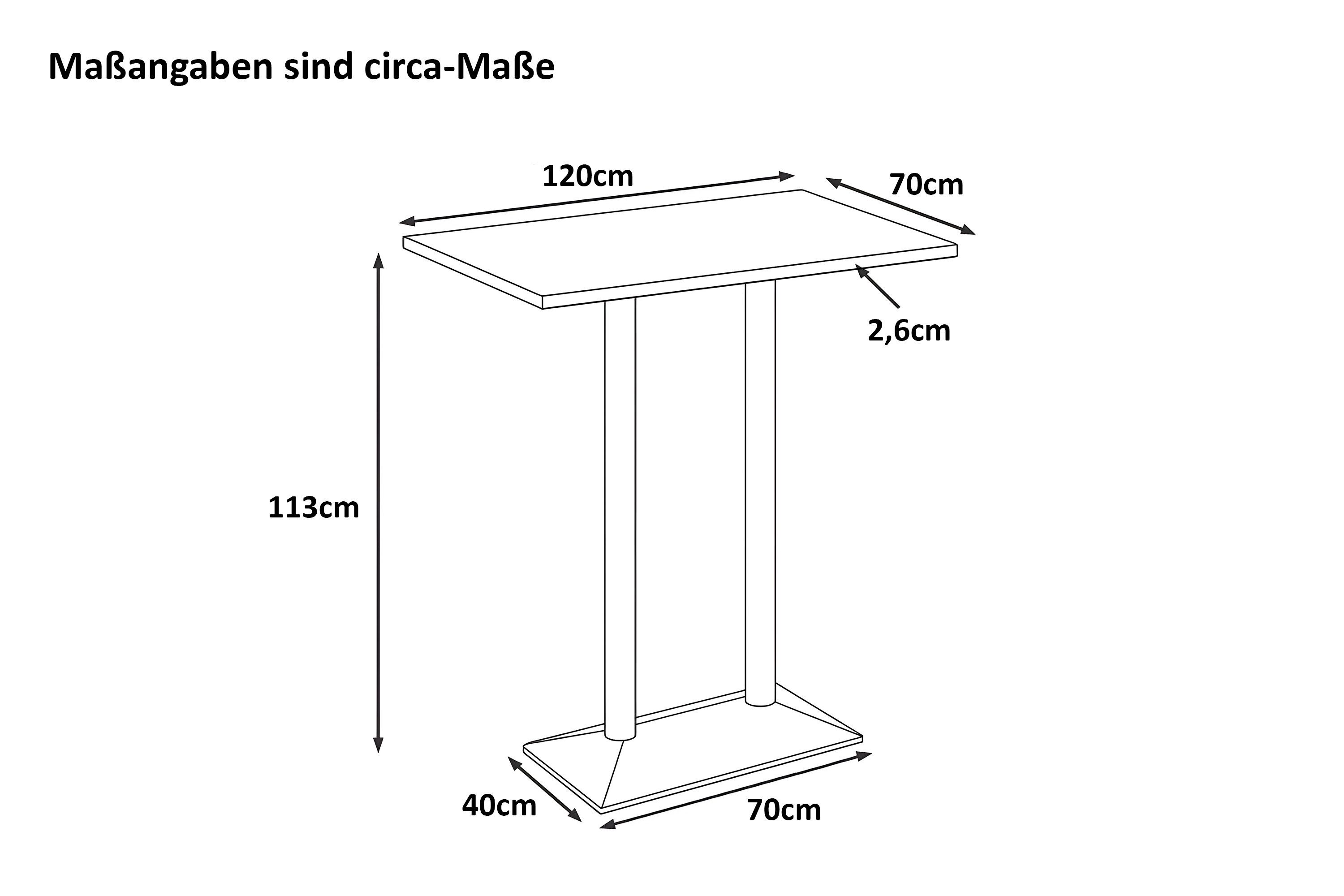 SAM® Bistrotisch Brasa, Akazien- oder Mangoholz, günstig online kaufen