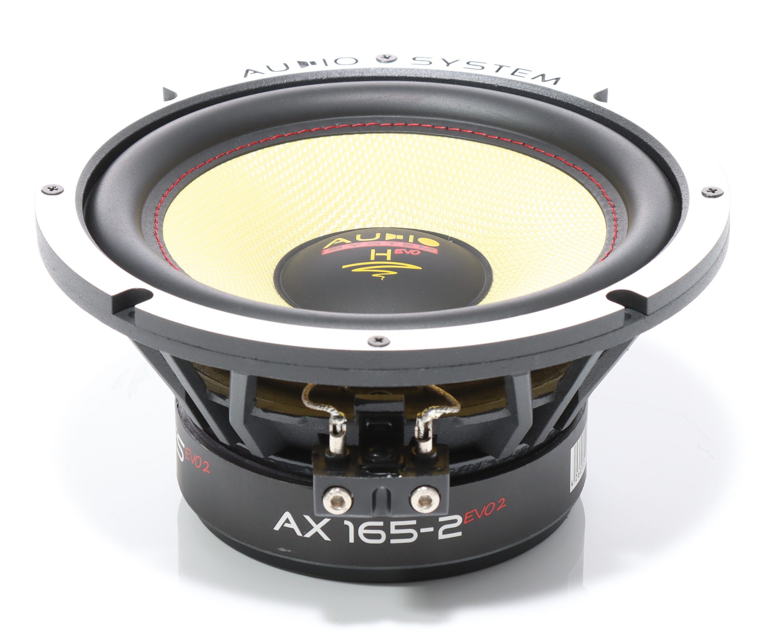 Audio System Audio System H 165 Evo 2 2-Wege Kompo Lautsprechersystem 16,5 cm Auto-Lautsprecher