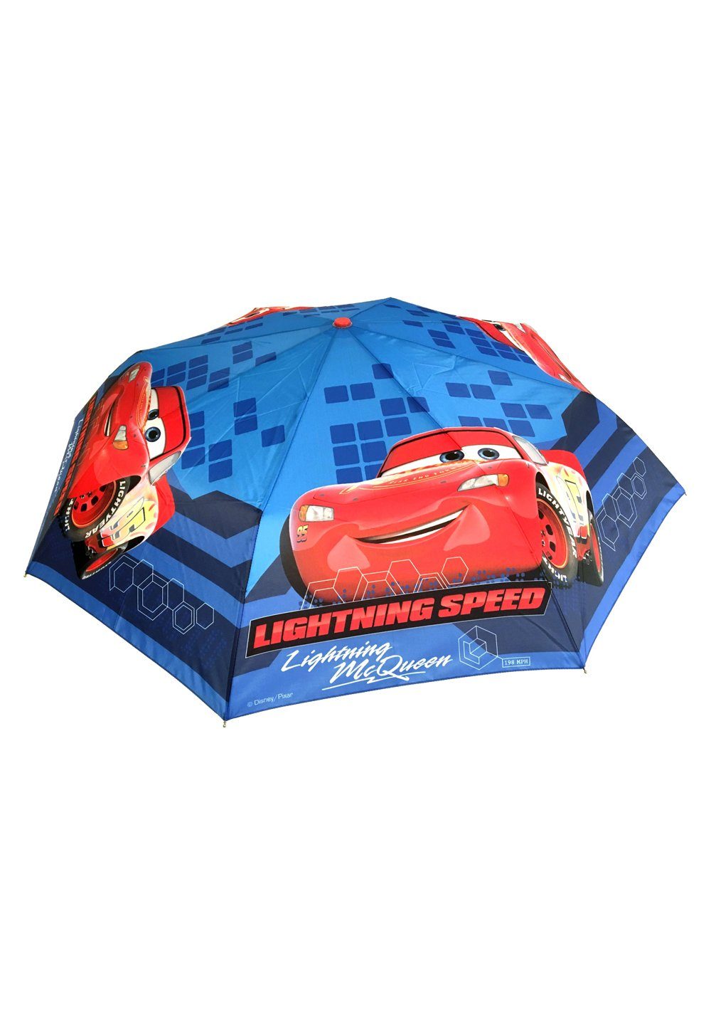 Klappschirm Disney Jungen Cars Taschenregenschirm Kinder Taschen-Regenschirm Knirps