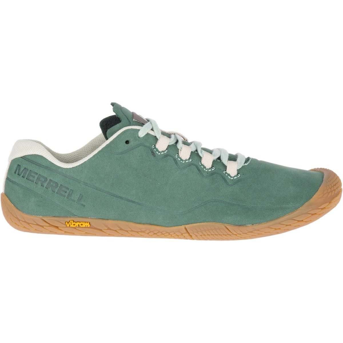 Merrell Minimal-Laufschuhe Vapor Glove 3 Luna Leder grün Damen Wanderschuh