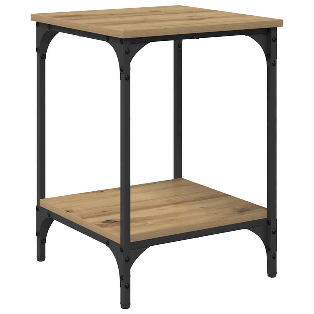 vidaXL Nachttisch Couchtisch Artisan-Eiche 40 x 40 x 55 cm Holzwerkstoff (1 günstig online kaufen