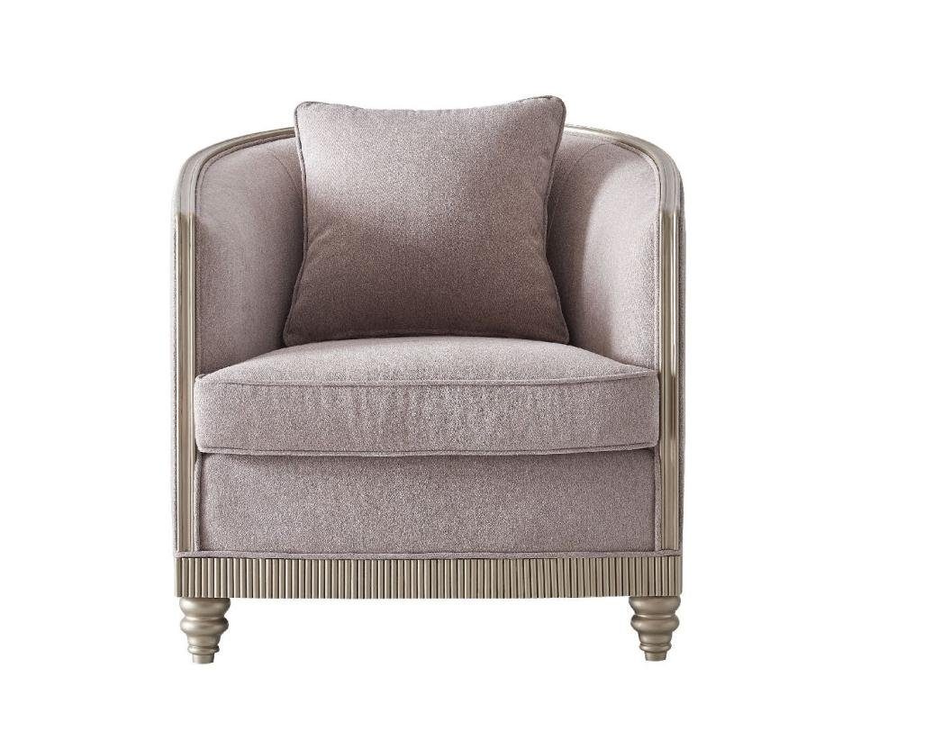 JVmoebel Sofa Designer Couch Sitzer Europe 3+1+1 Polster BeigeTextil Garnitur, Sitz in Made