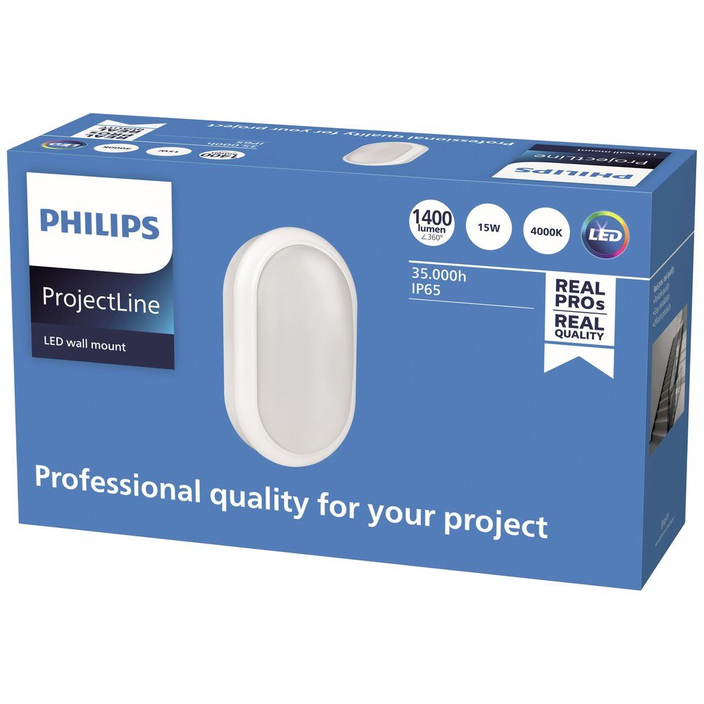 Philips Außen-Wandleuchte Philips ProjectLine 8719514954335 W LED W LED-Außenwandleuchte 15 LED