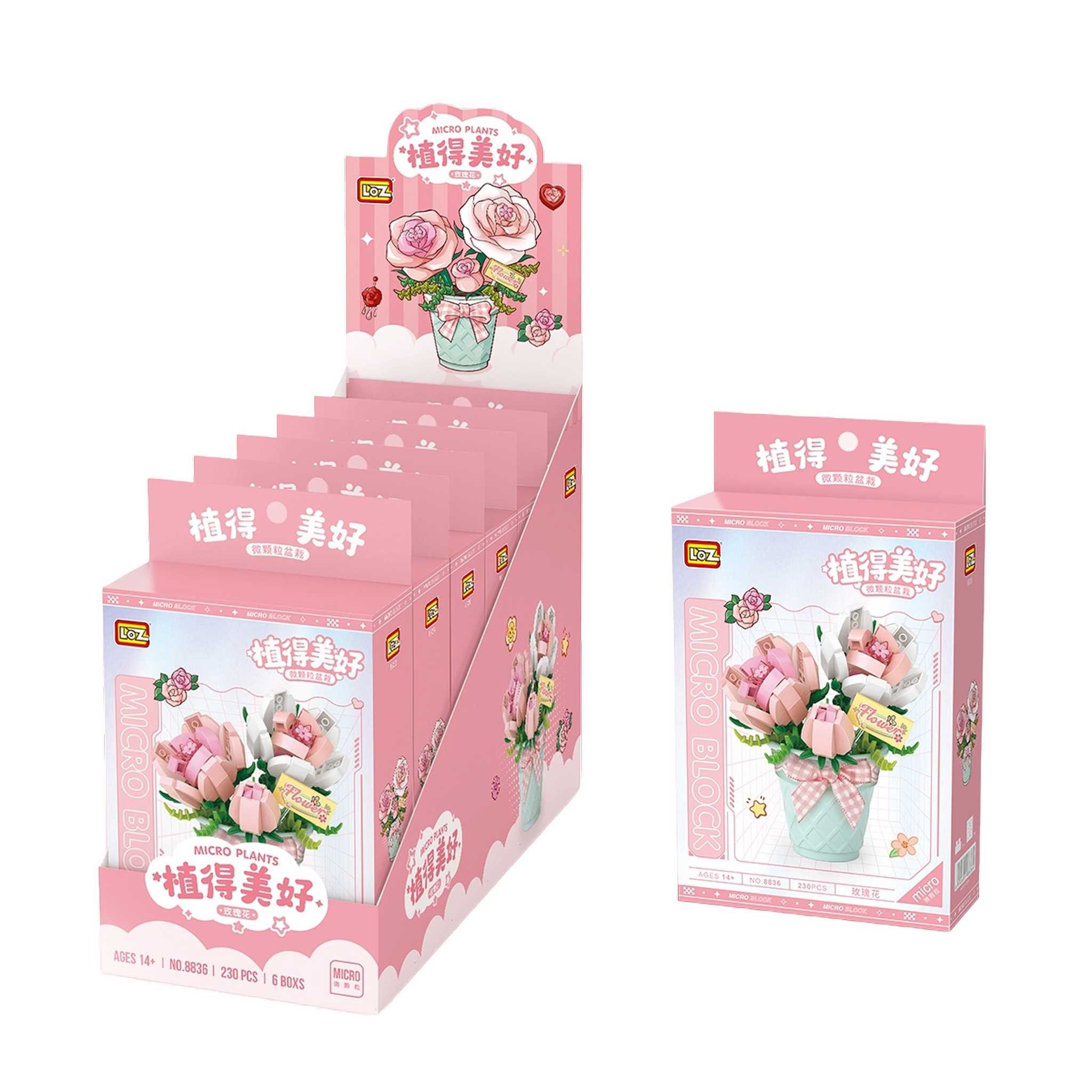 Loz 8836 - Rosen (Loz) Spielbausteine
