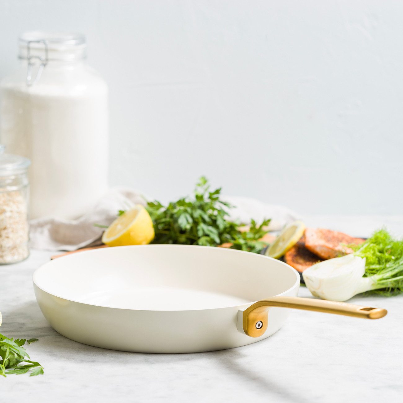 GREENPAN Bratpfanne Evolution Bratpfanne robust spülmaschinenfest Antihaft, Aluminium, Nachhaltig kochen, Xl-Kochfläche, Nahtlos & hygienisch