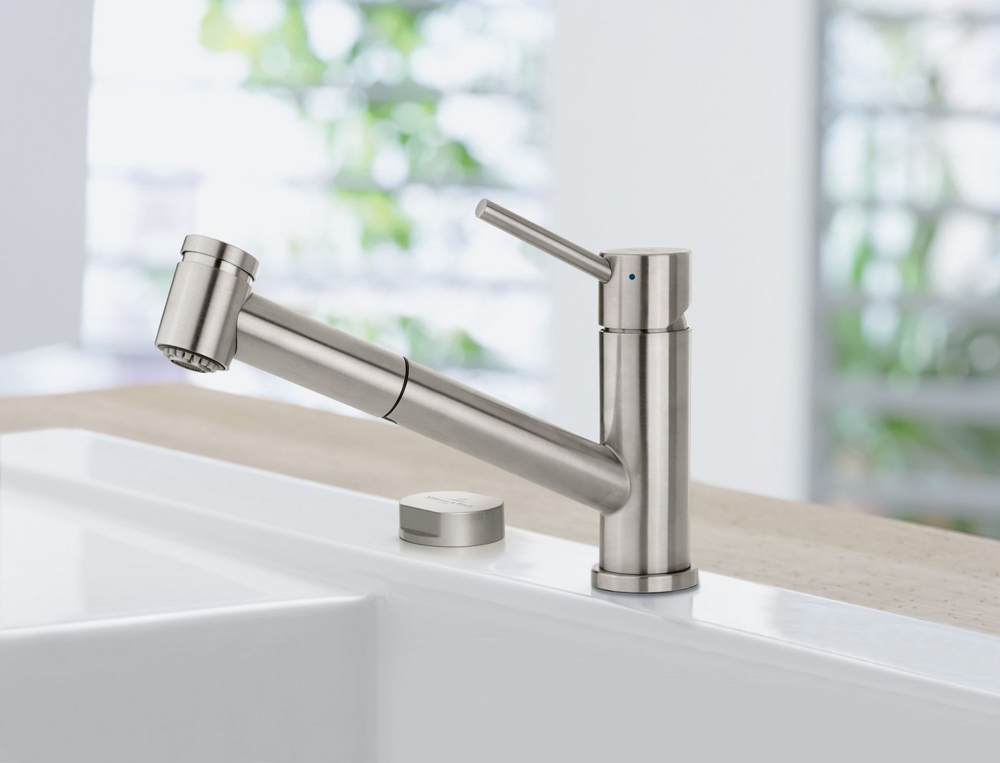 Thumbnail - Villeroy & Boch Küchenarmatur Armatur Wasserhahn Como Switch 927200LE Edelstahl poliert Hochdruck