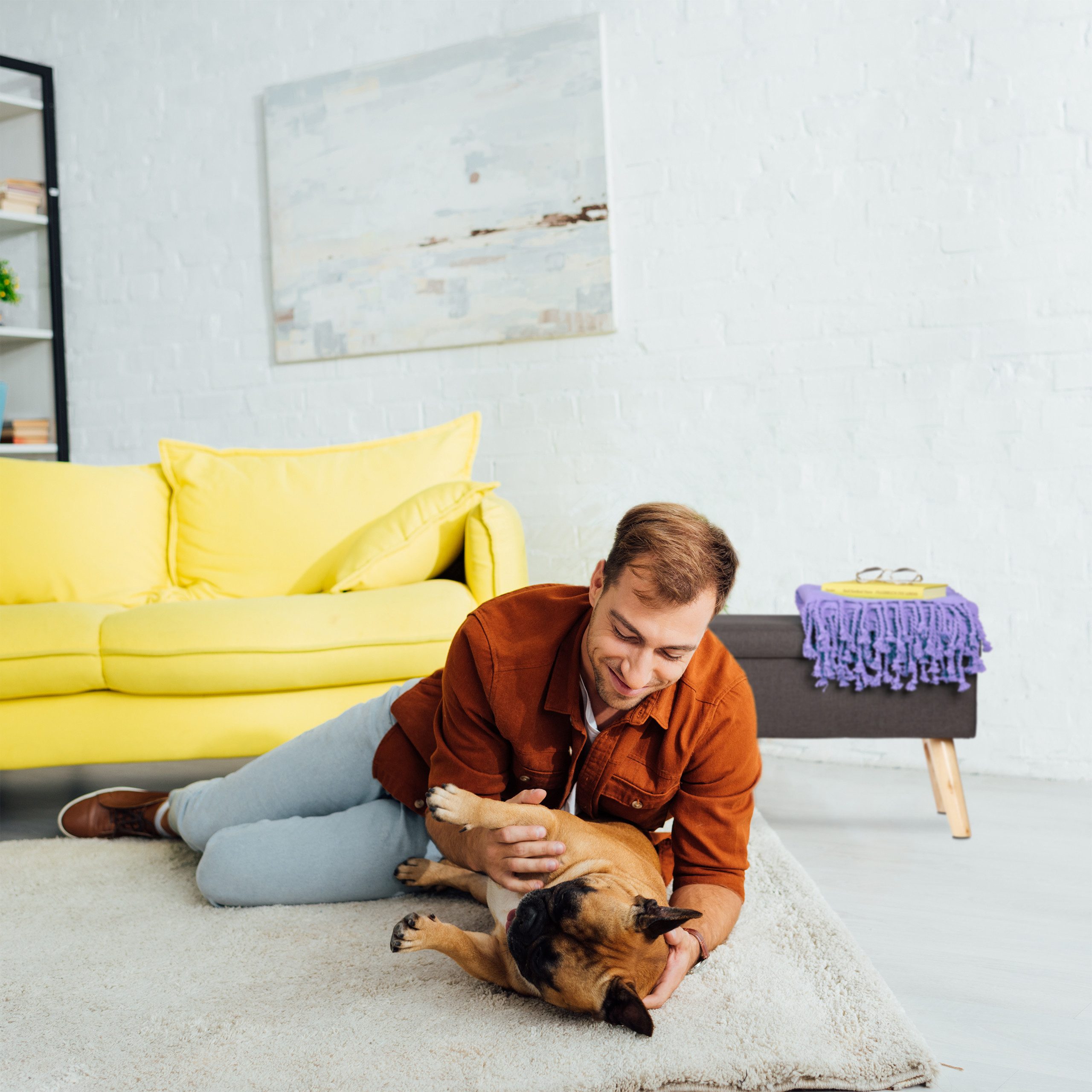 relaxdays Sitzbank mit Stauraum, Dunkelrot
