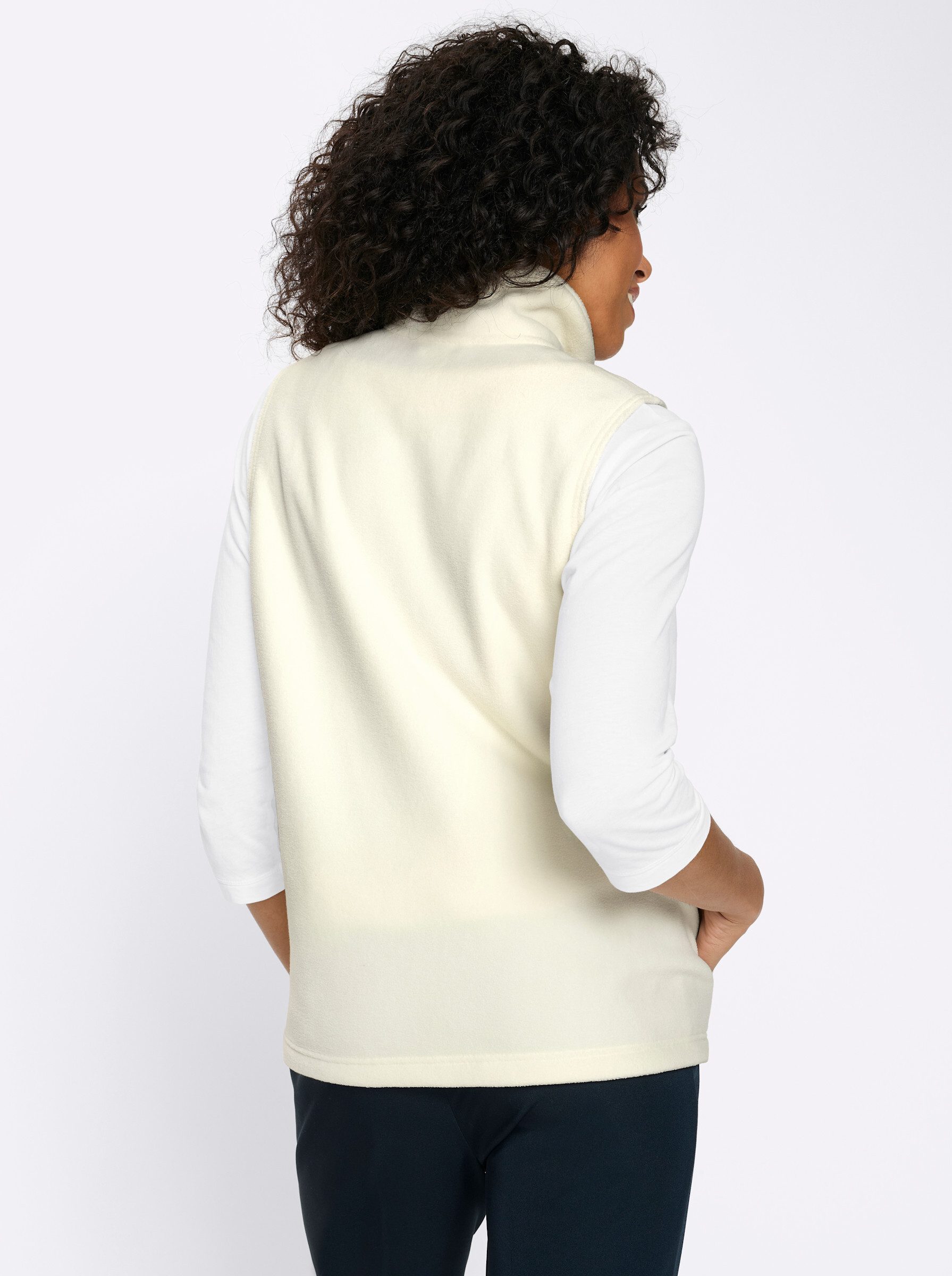 Sieh an! Jerseyweste Fleece-Weste günstig online kaufen