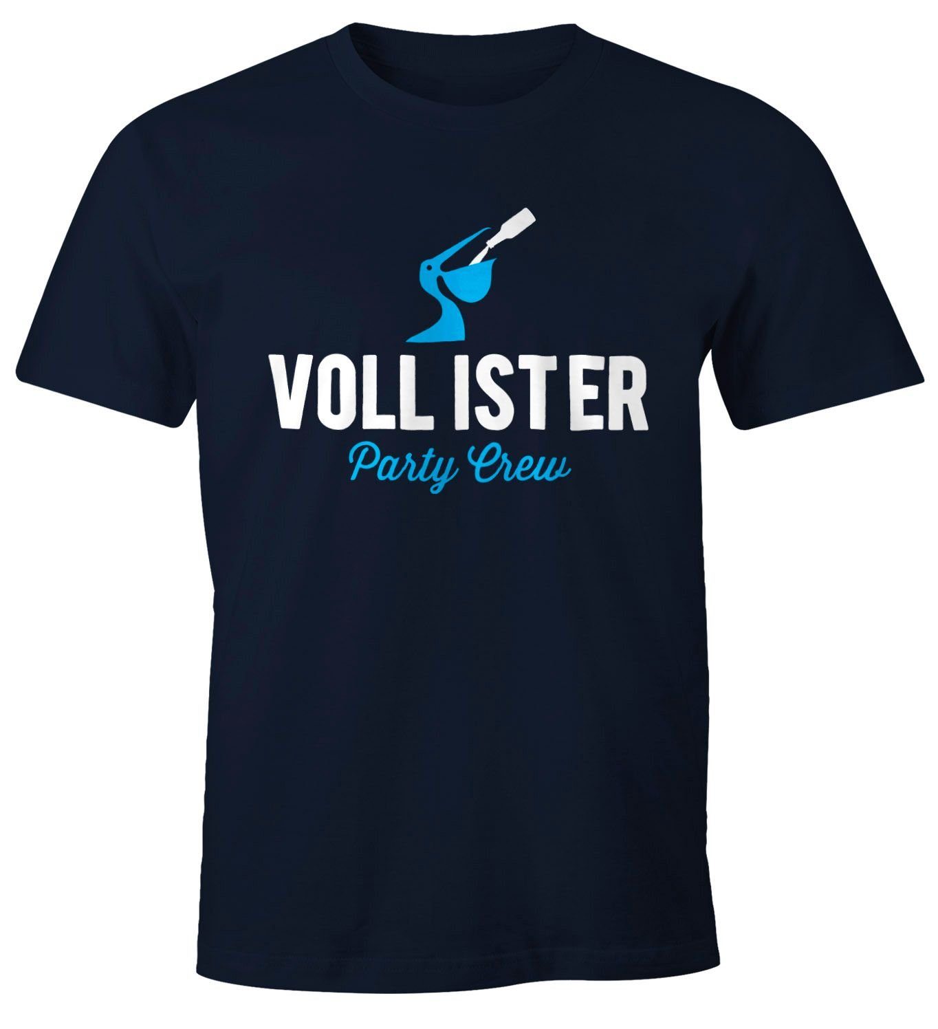 MoonWorks Print-Shirt Lustiges Herren T-Shirt Vollister günstig online kaufen