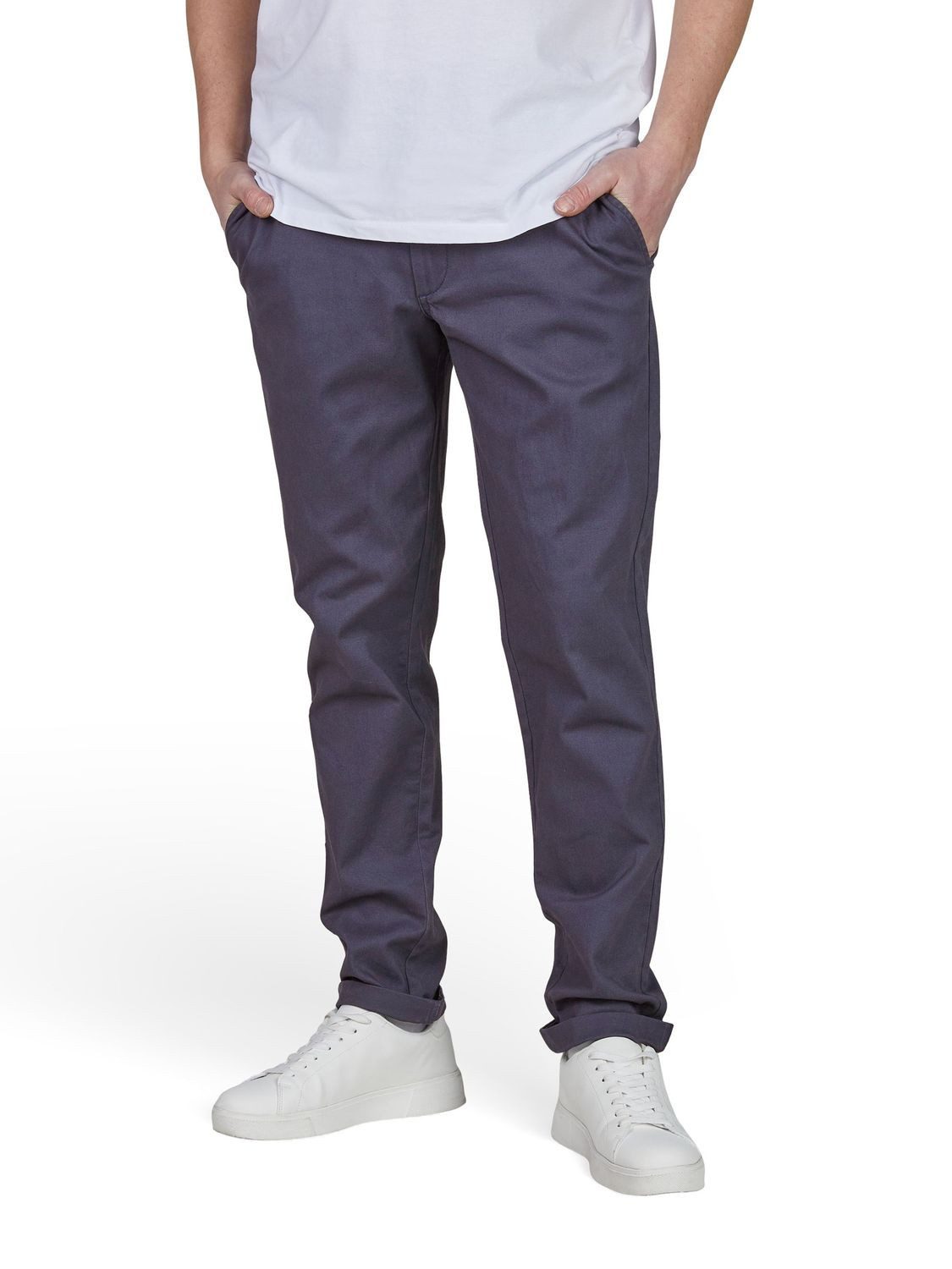 Jack & Jones Chinohose Herren Stoffhose JAMES JJMITCH Freizeithose mit Stre günstig online kaufen