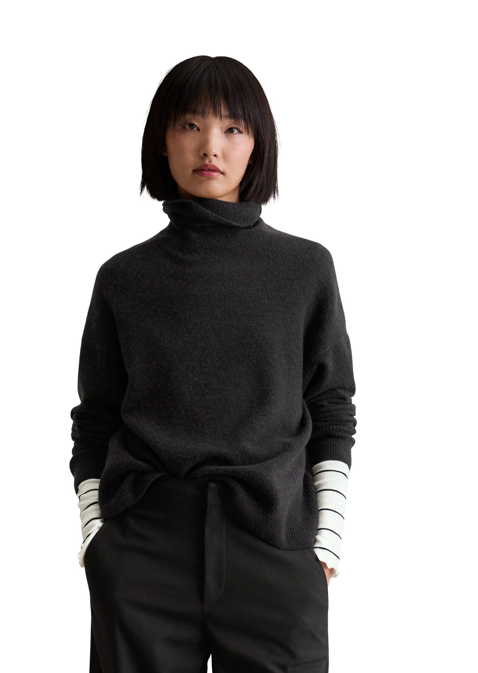 Marc O'Polo DENIM Вязаные свитера aus Soft Wool Stretch