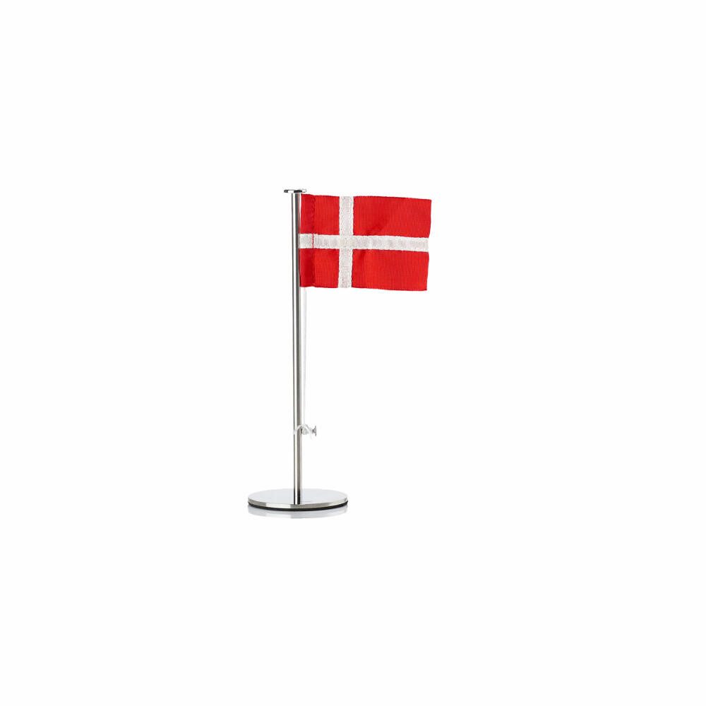 Zone Denmark Dekoobjekt Fahnenstange mit dänischer Flagge, 18 cm